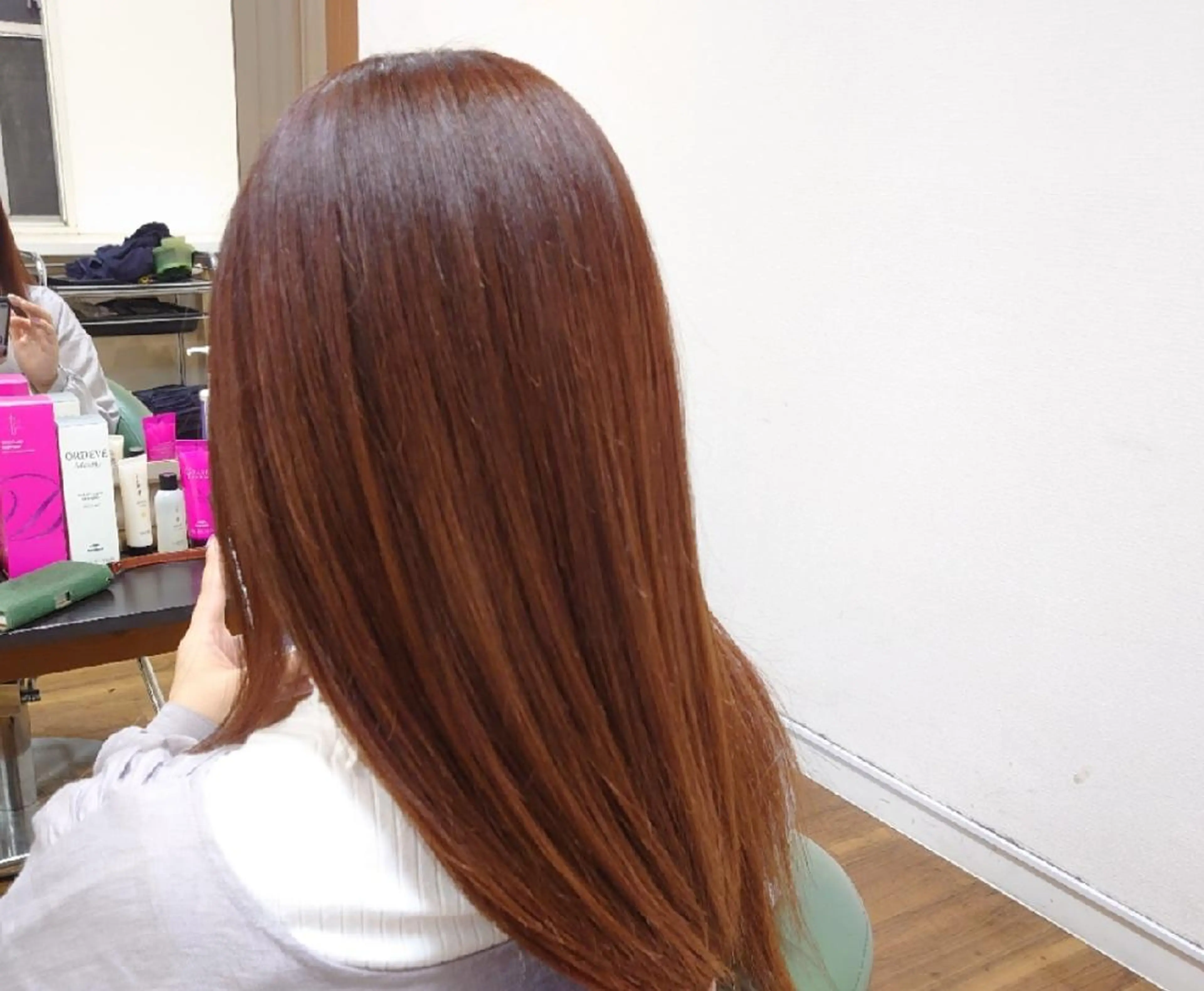 ロング トリートメント 渡辺 康行のヘアスタイル