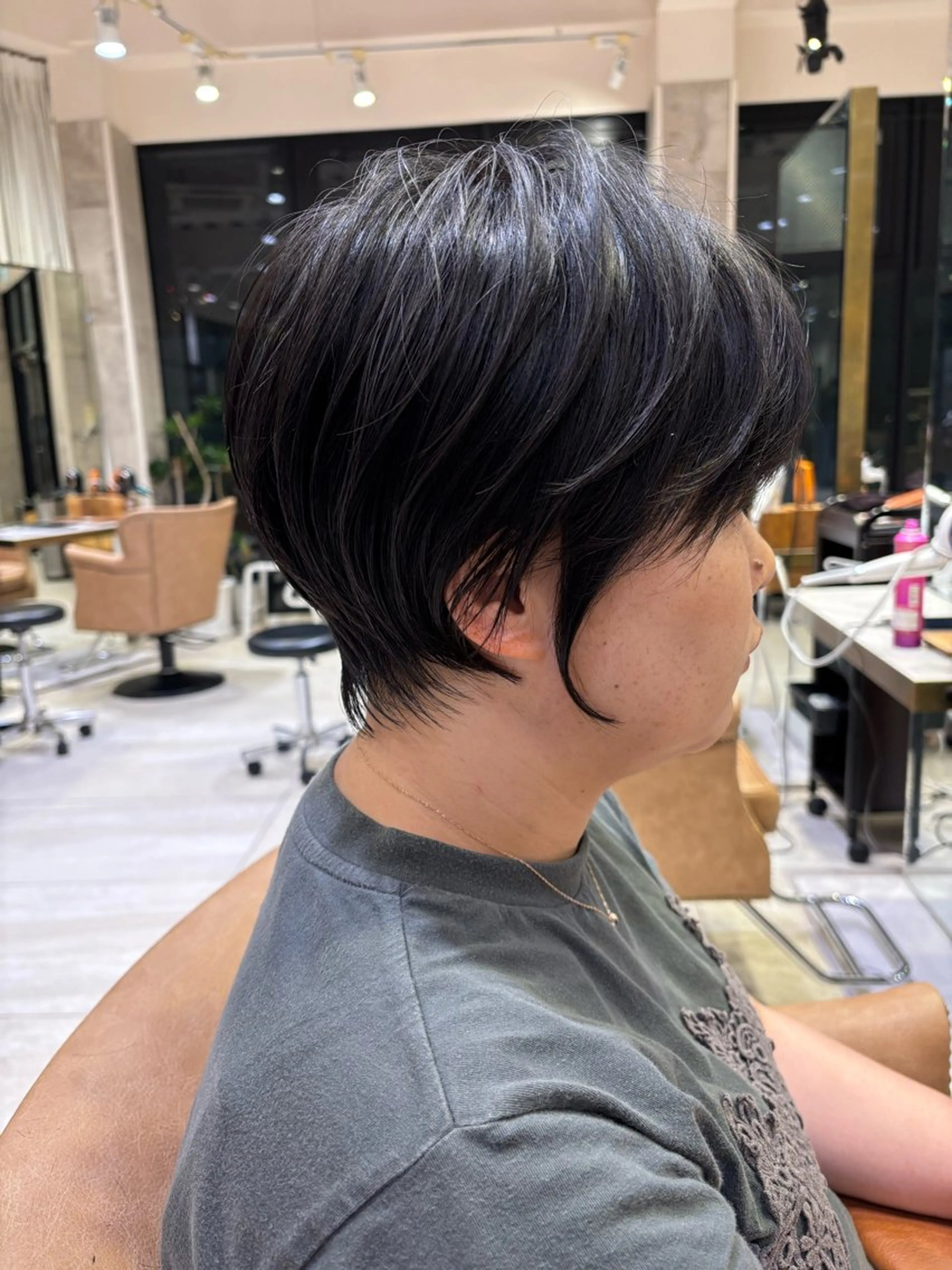 ショート ショートヘア 大人ショート特化/ カットモデル/表参道のヘアスタイル