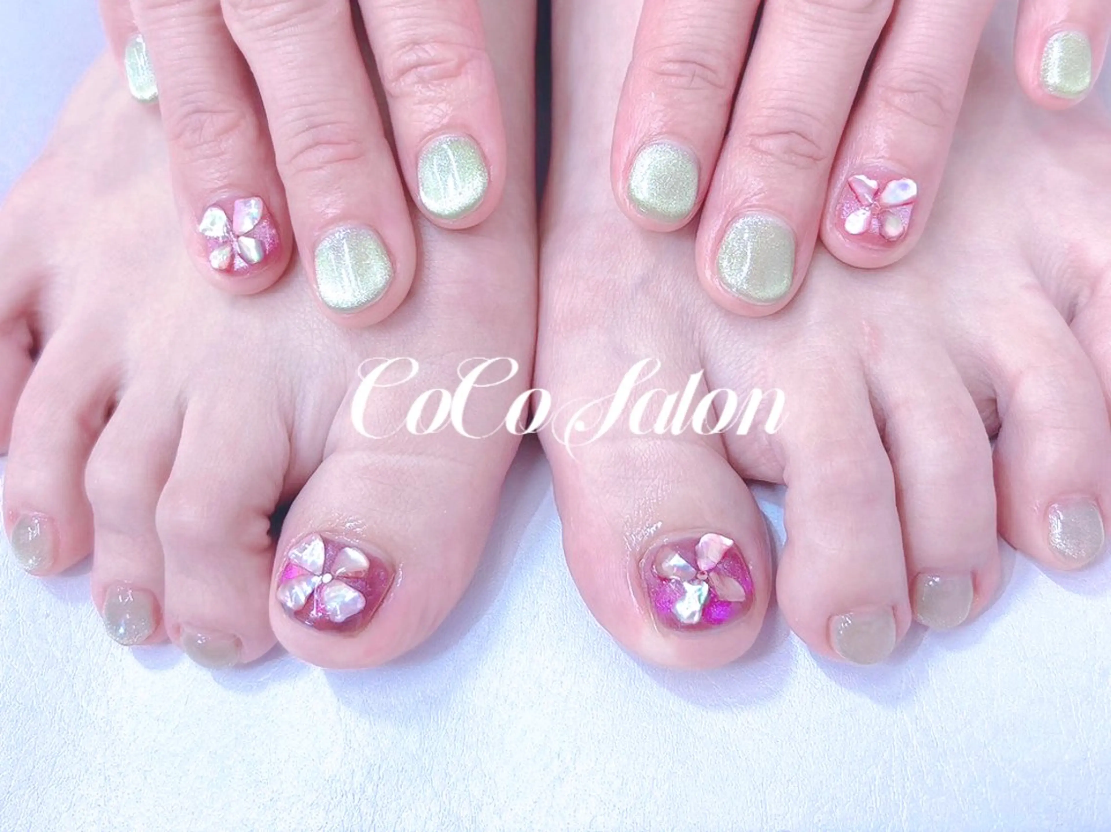 ネイル フットネイル CoCoSalon ネイル/まつ毛予約のネイルデザイン