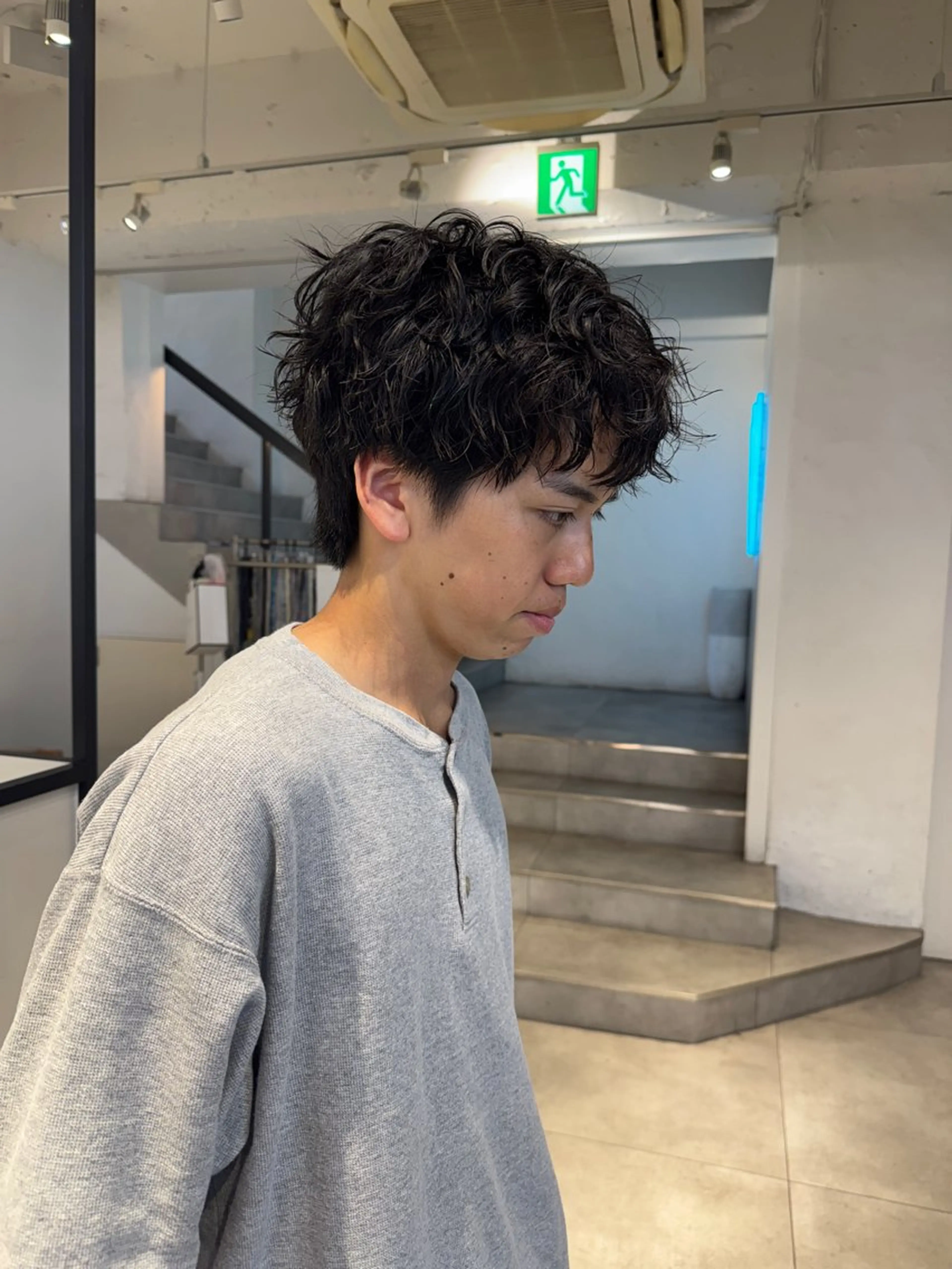 カラー パーマ メンズ カット パーマ だいすけ/メンズ特化 /シャドウパーマのヘアスタイル