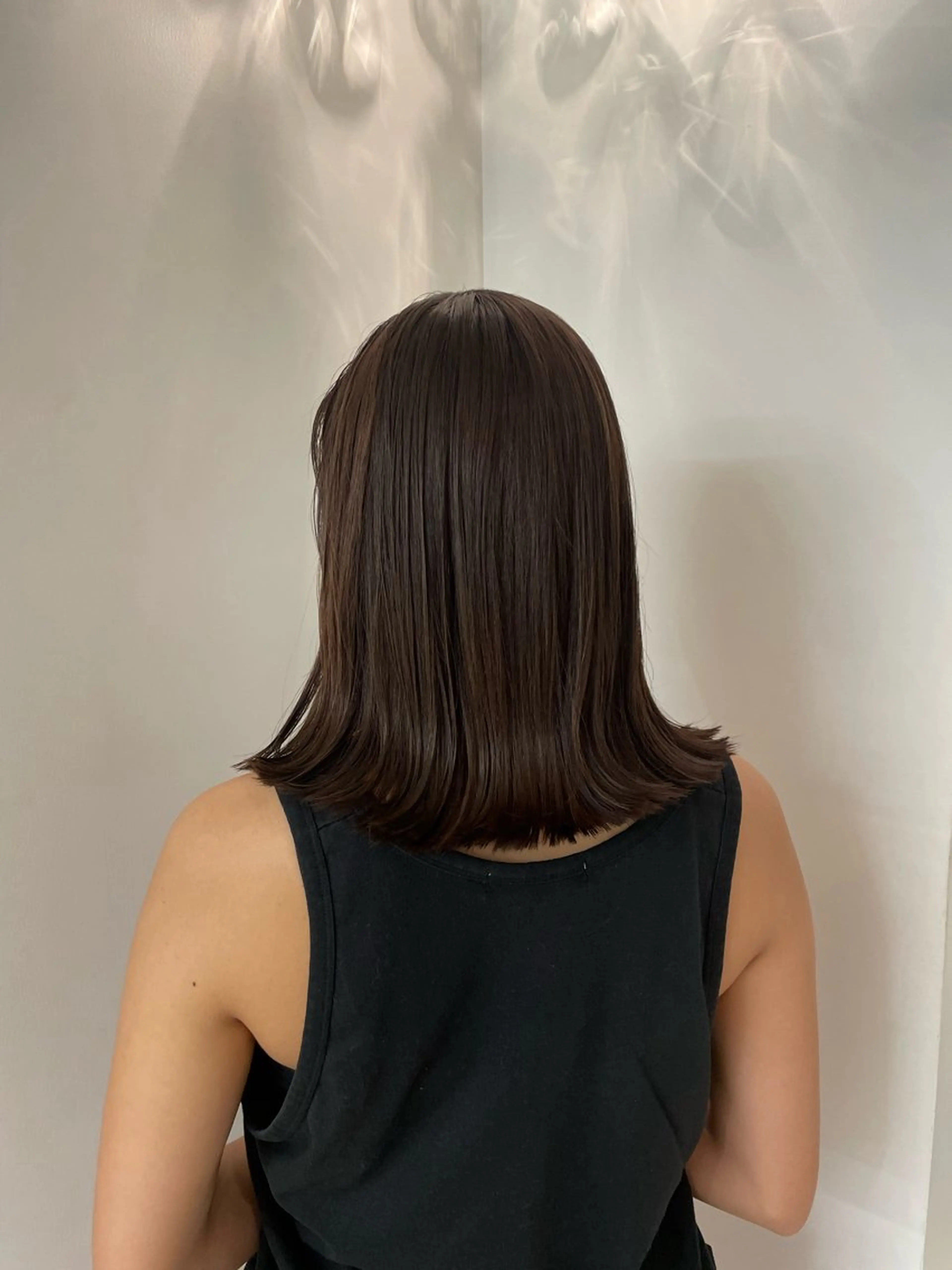 ミディアム ホリグチ ルナのヘアスタイル