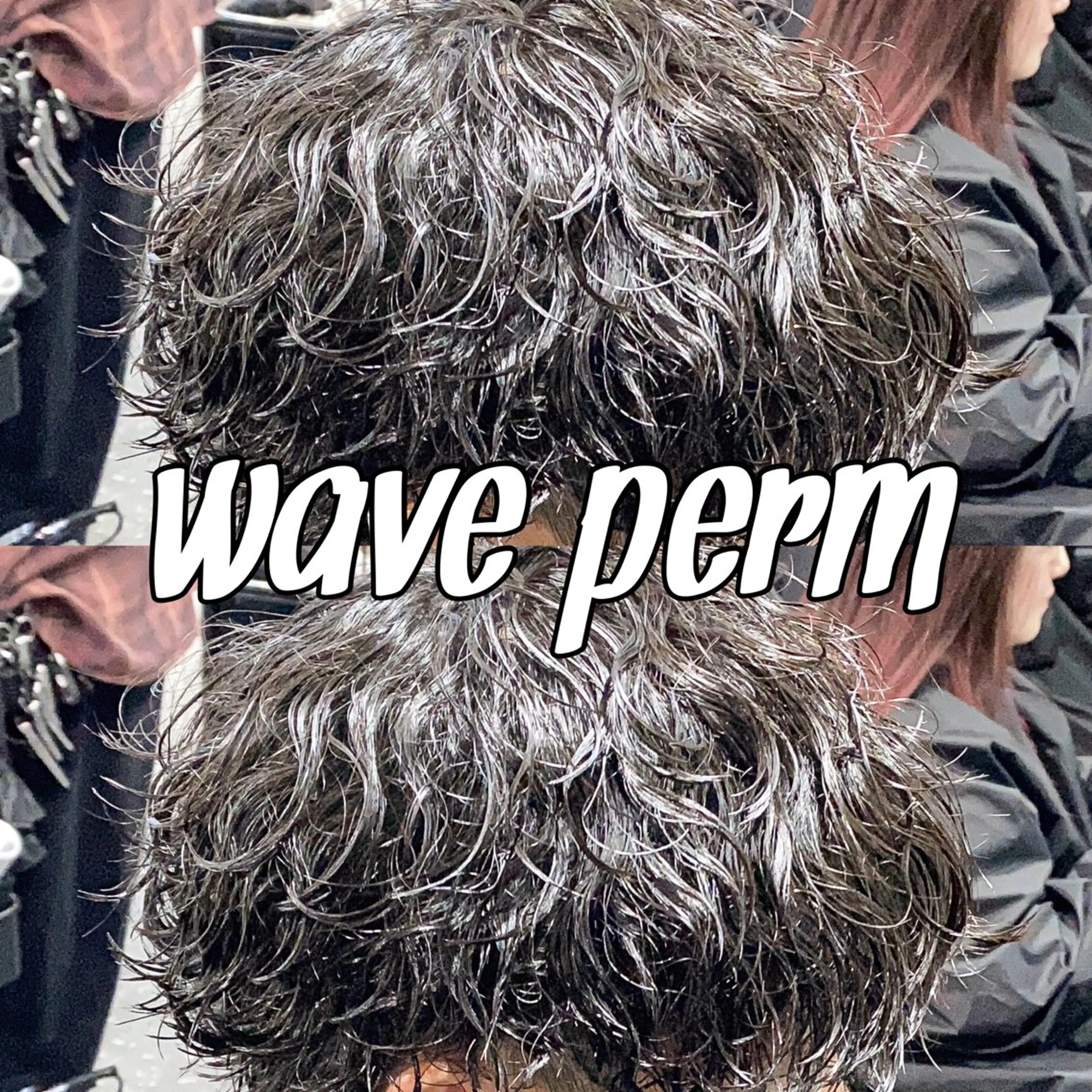 ショート パーマ メンズ パーマ/ダブルカラー ブリーチ⭐️海斗のヘアスタイル