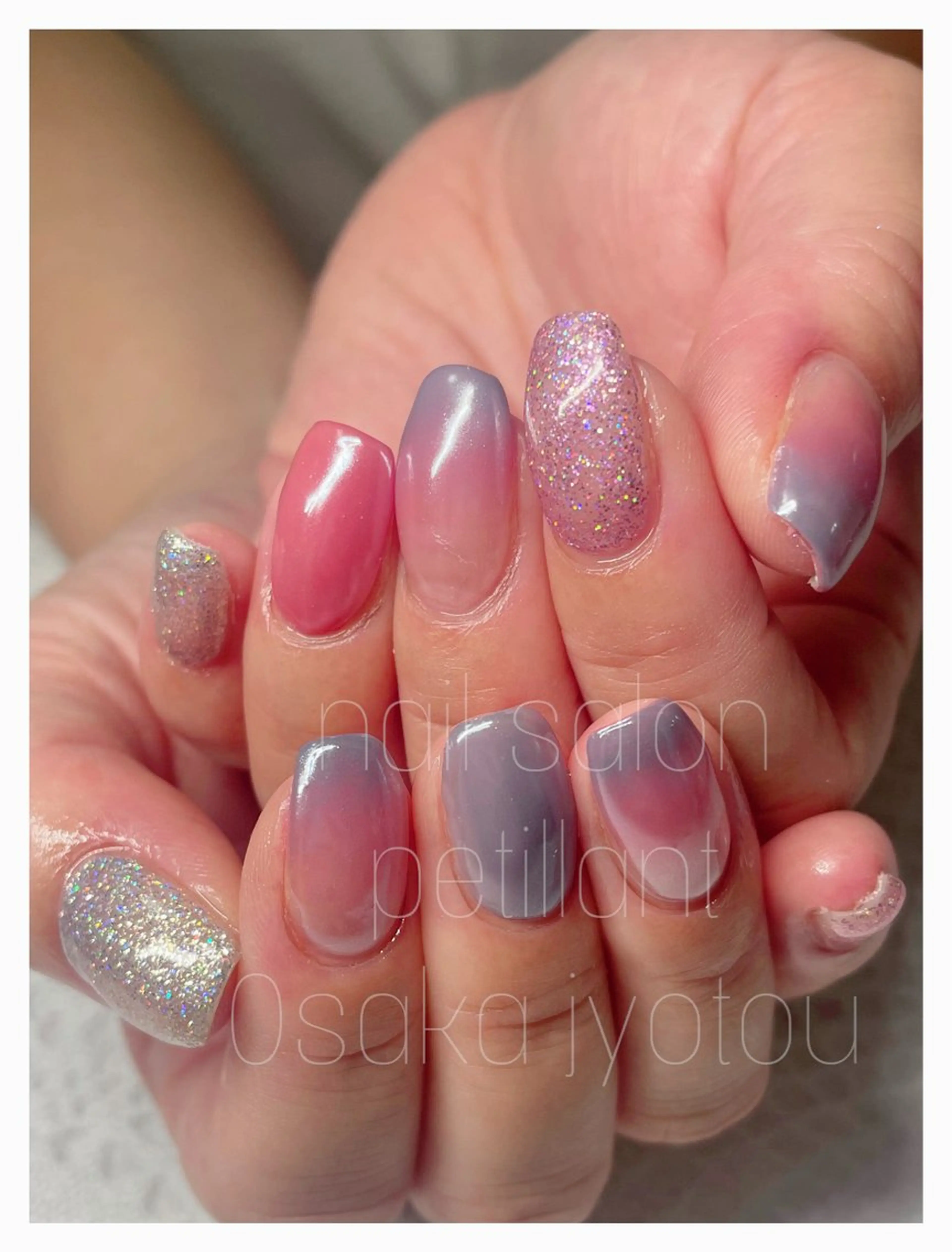 ネイル アートネイル おそろいネイル petillant所属・nail salon petillantのネイルデザイン