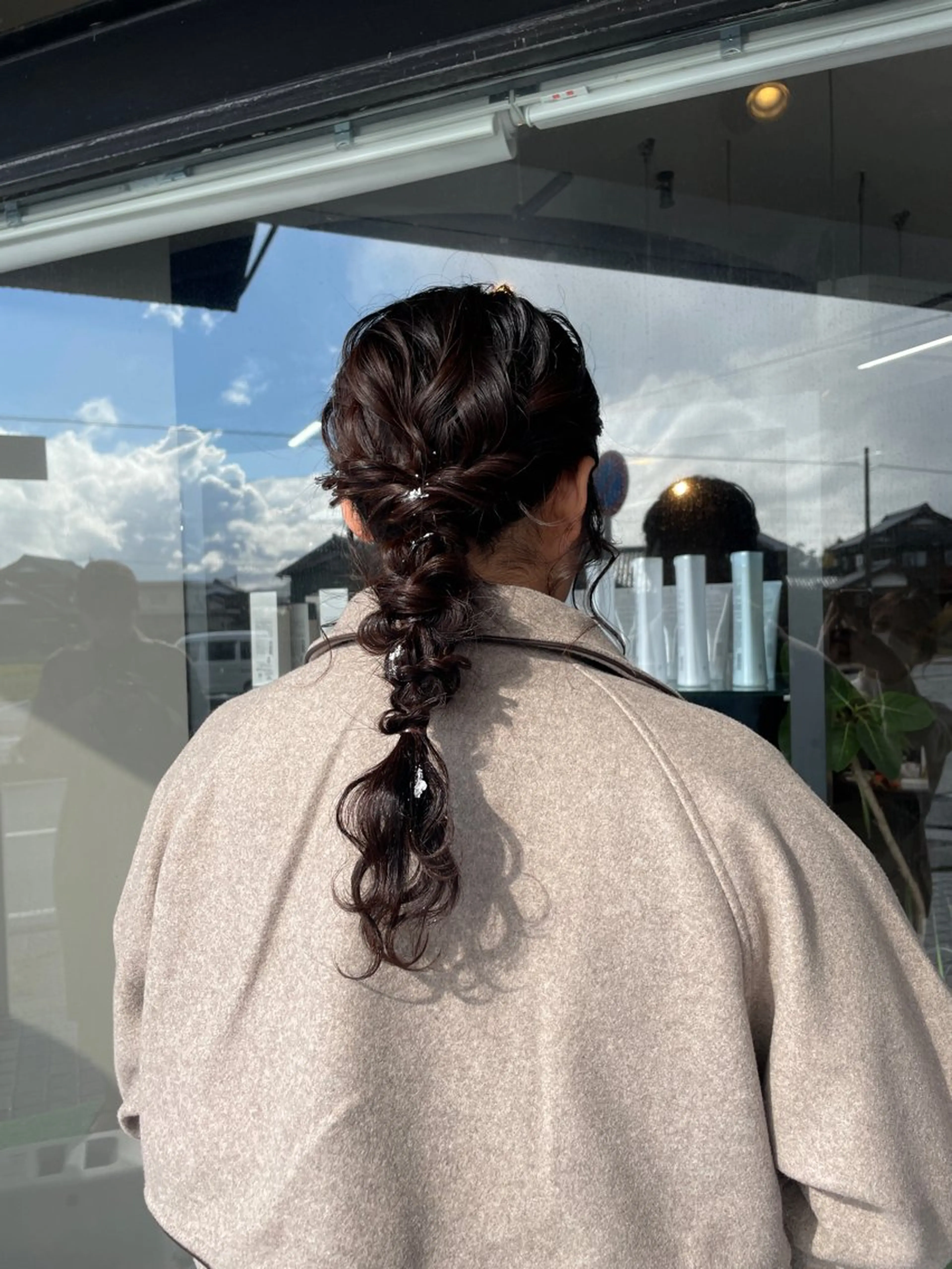 ロング ヘアアレンジ マキノ キョウカのヘアスタイル