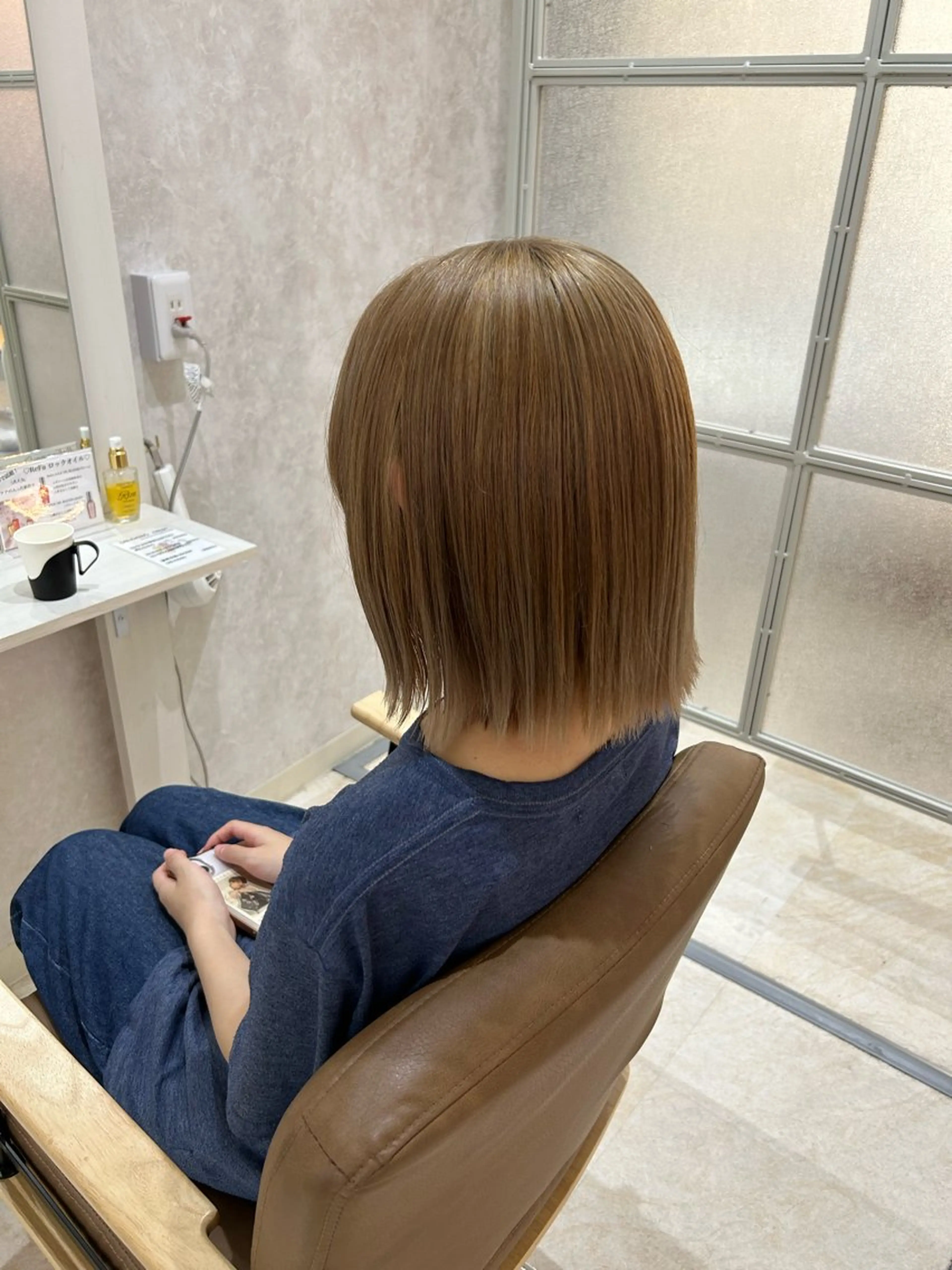 ショート カラー カット ヘアカラー トリートメント ヘアセット 💙まこと💙艶 カラー(Rico)のヘアスタイル