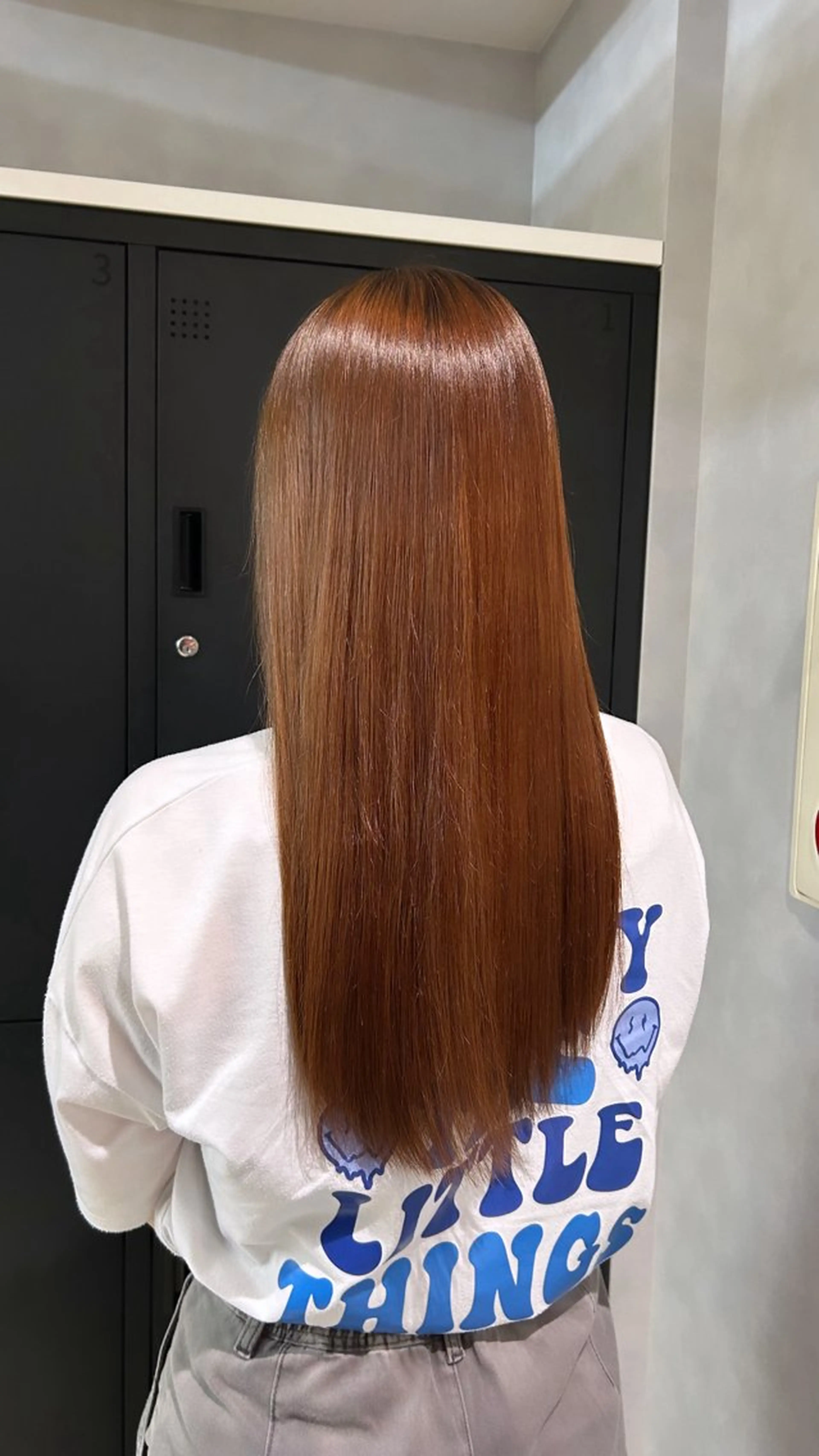 ロング 髪質改善 縮毛矯正 諸井 芽のヘアスタイル