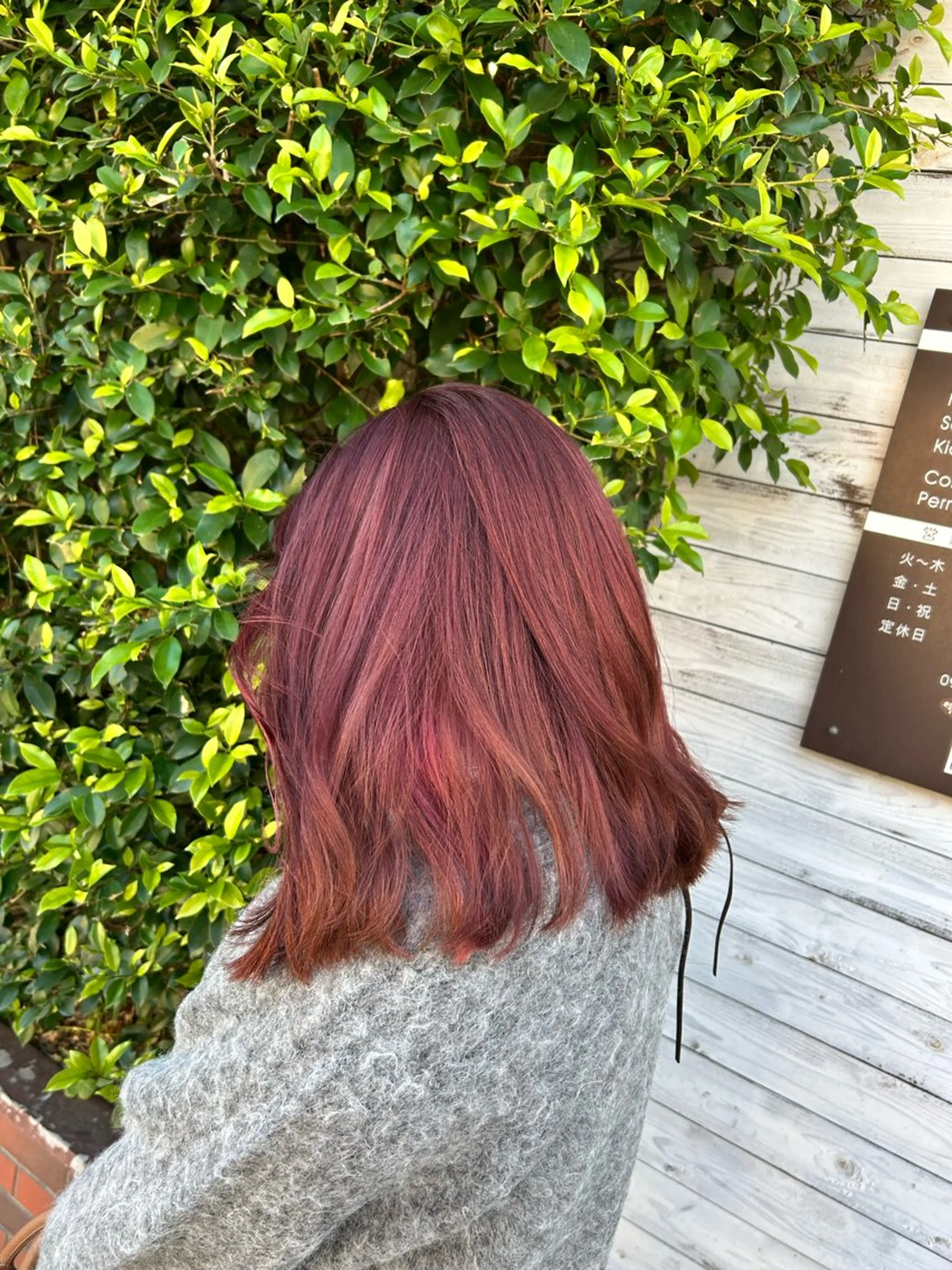 カラー ダブルカラー story 増田 わかなのヘアスタイル