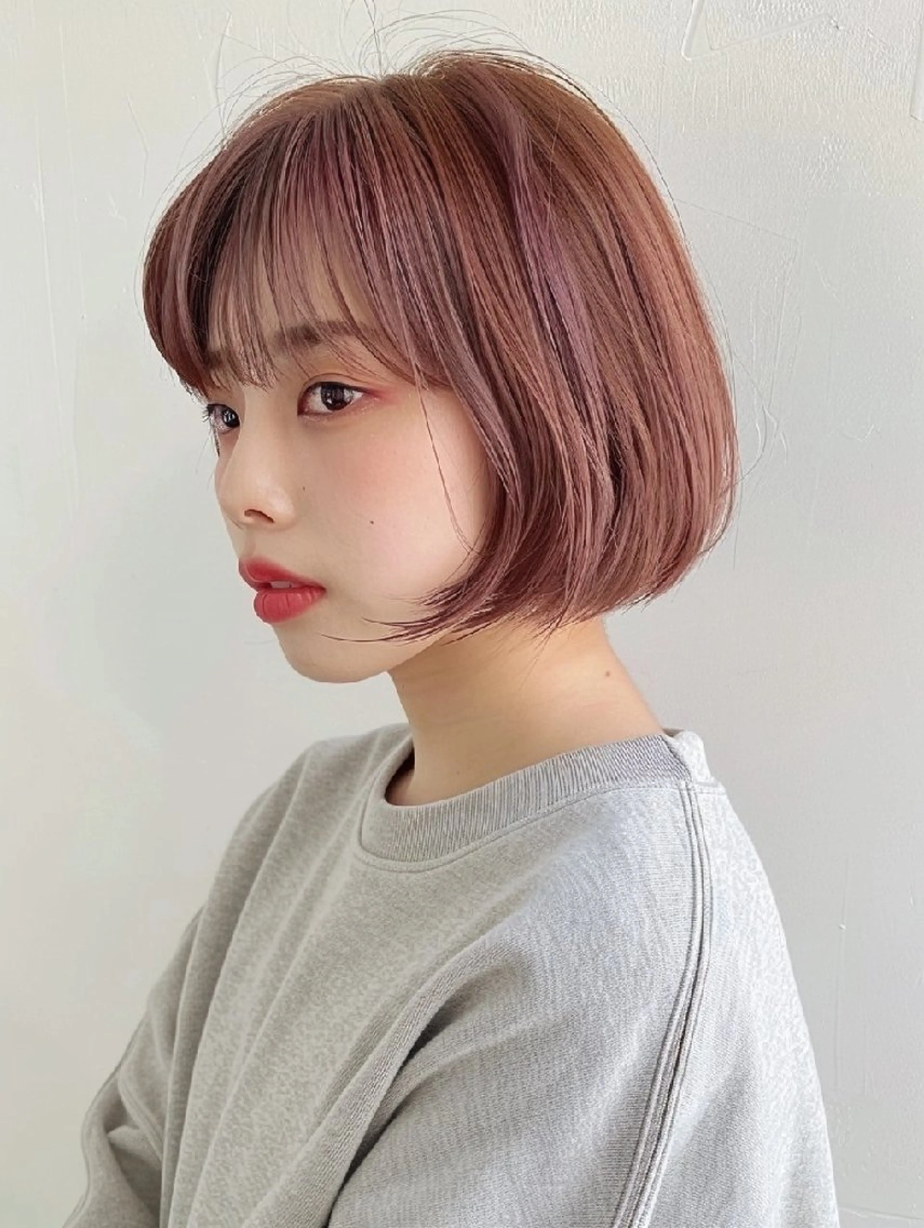 カラー 束感まつぱ🥑🤍 NATUKI🤍のヘアスタイル
