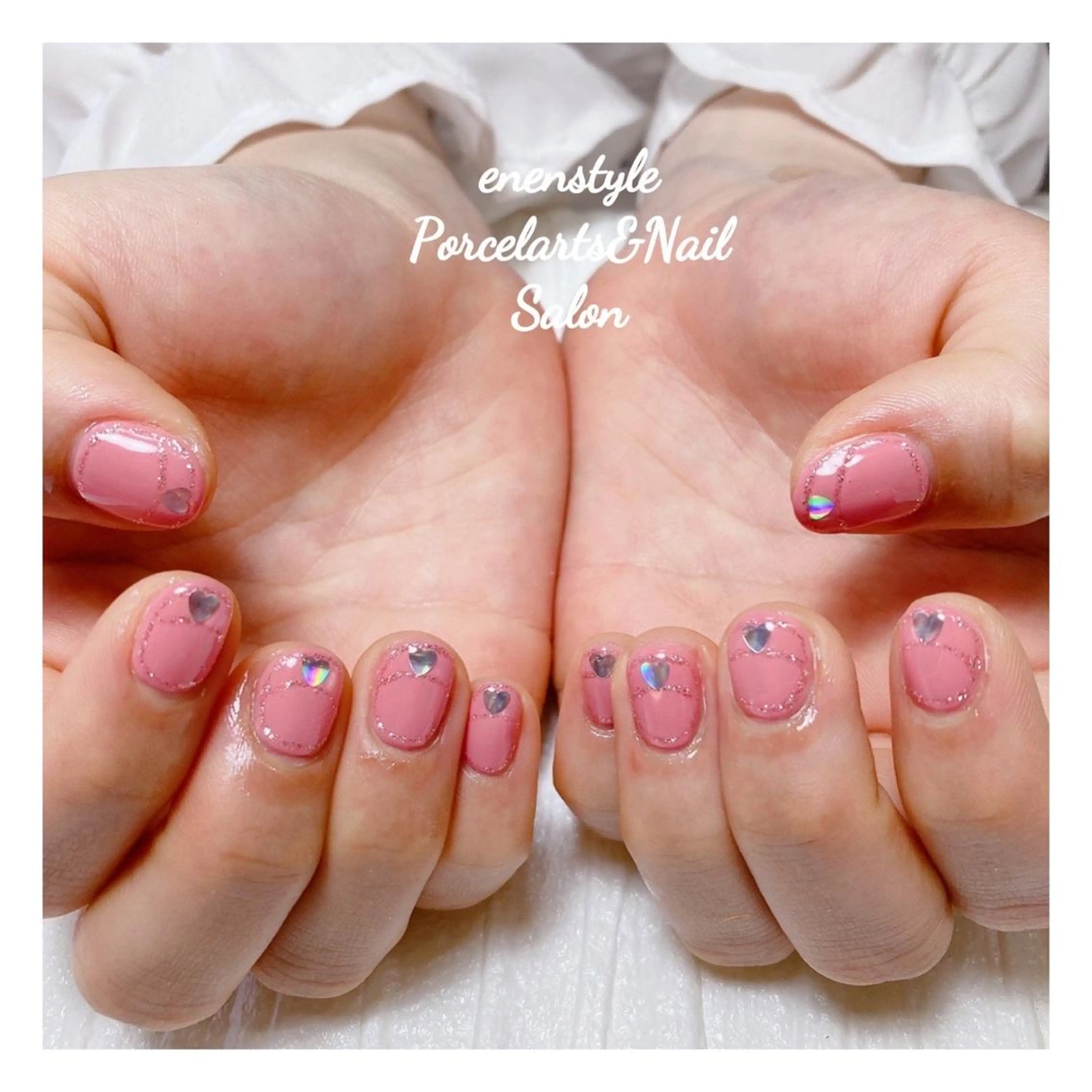 ミディアム ネイル 👑enen style👑のネイルデザイン