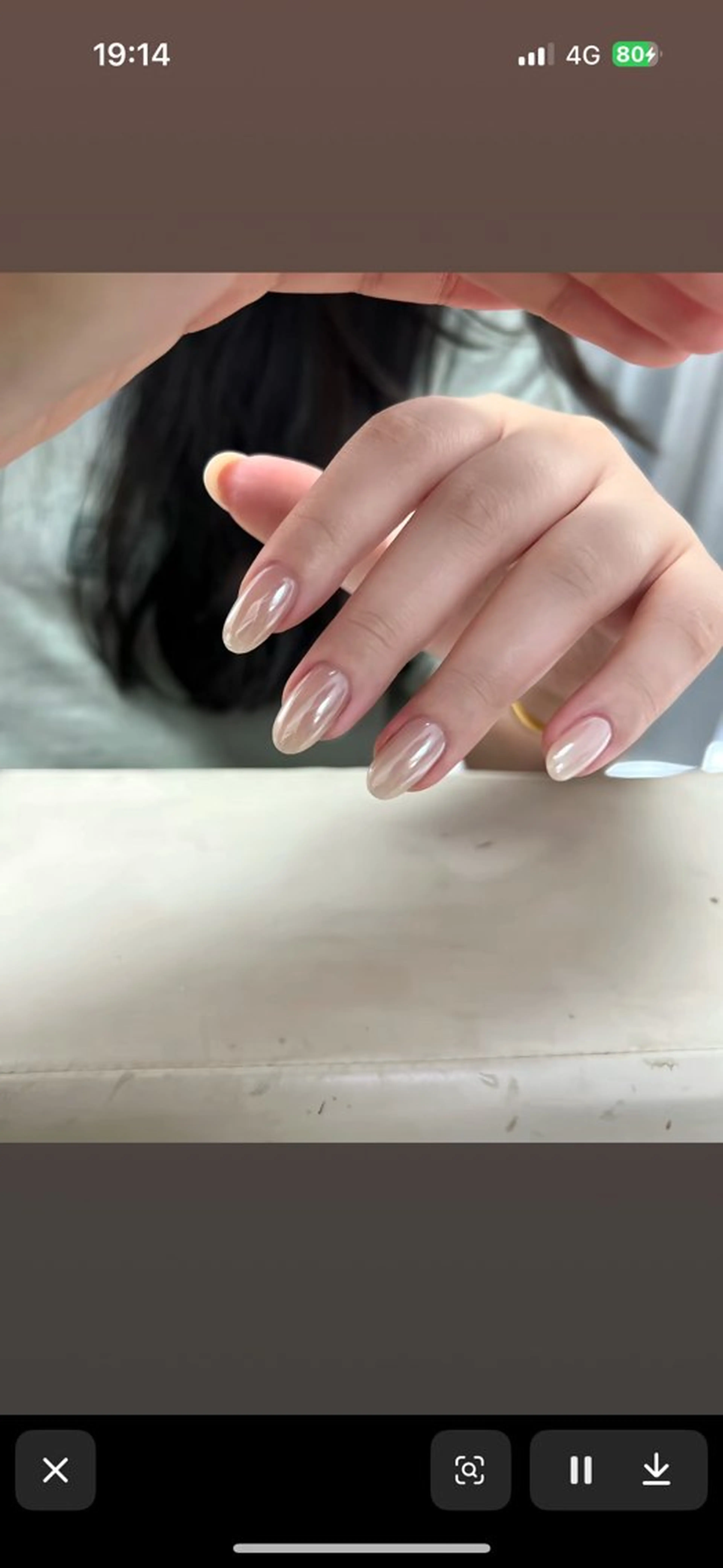 ネイル アートネイル オーロラネイル チークネイル 長さ出し フレンチネイル ハンドネイル ハンドケア Yumi Nail Seiのネイルデザイン