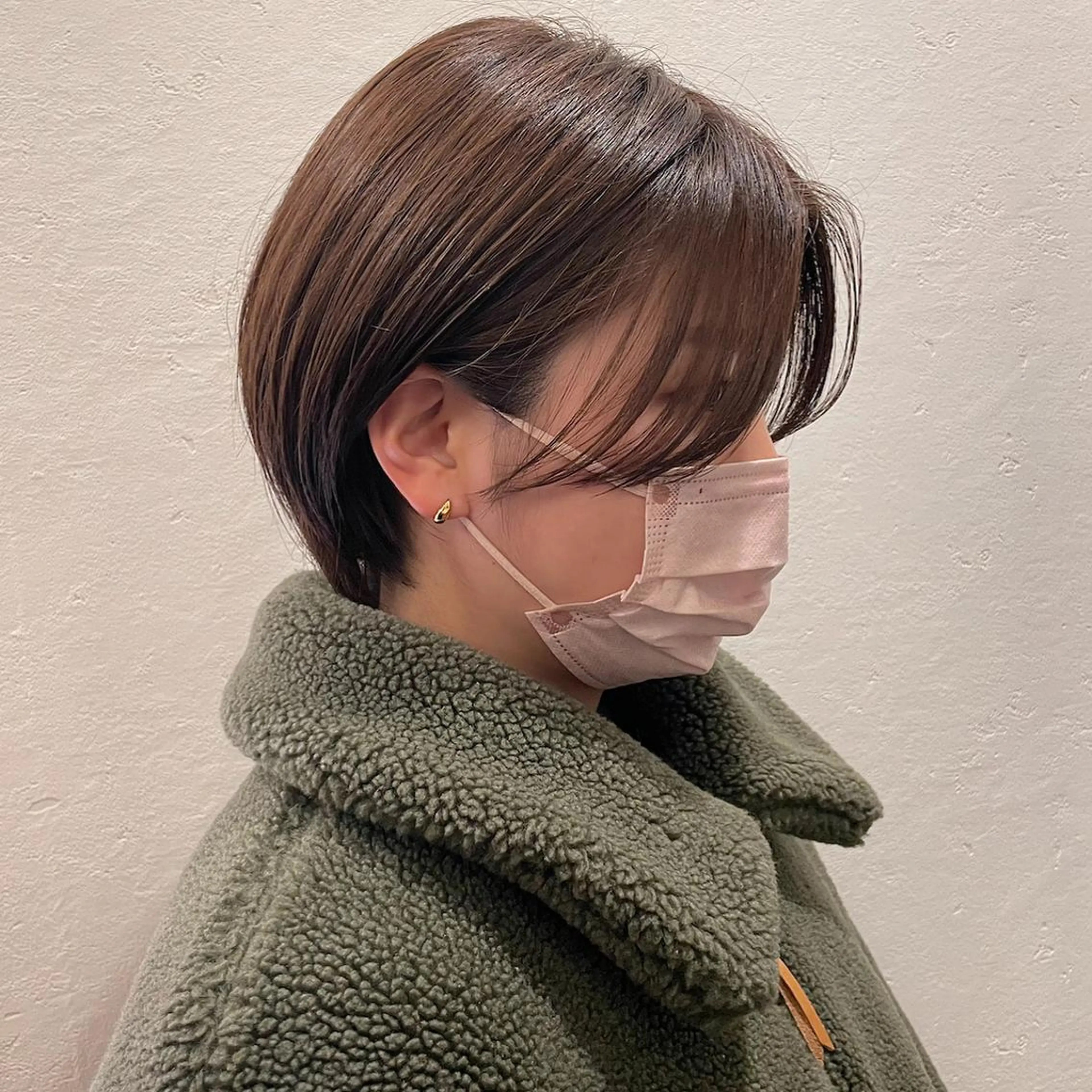 ショート 似合わせカット ショートヘア レイヤー/ブリーチ ♥️【木坂 桃歌】のヘアスタイル