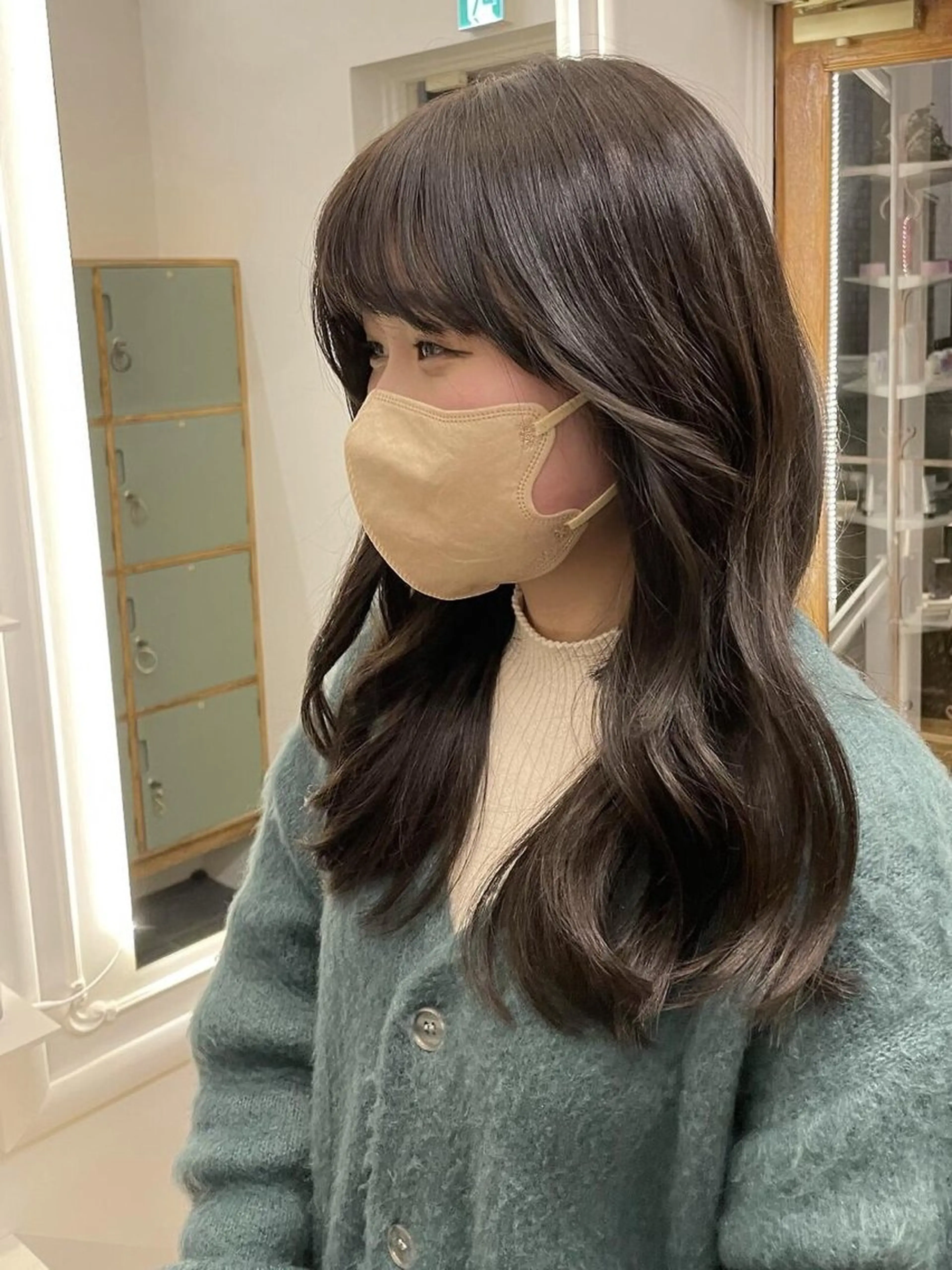 ロング シールエクステ ボブ エクステ ロング 吉村 憂々のヘアスタイル