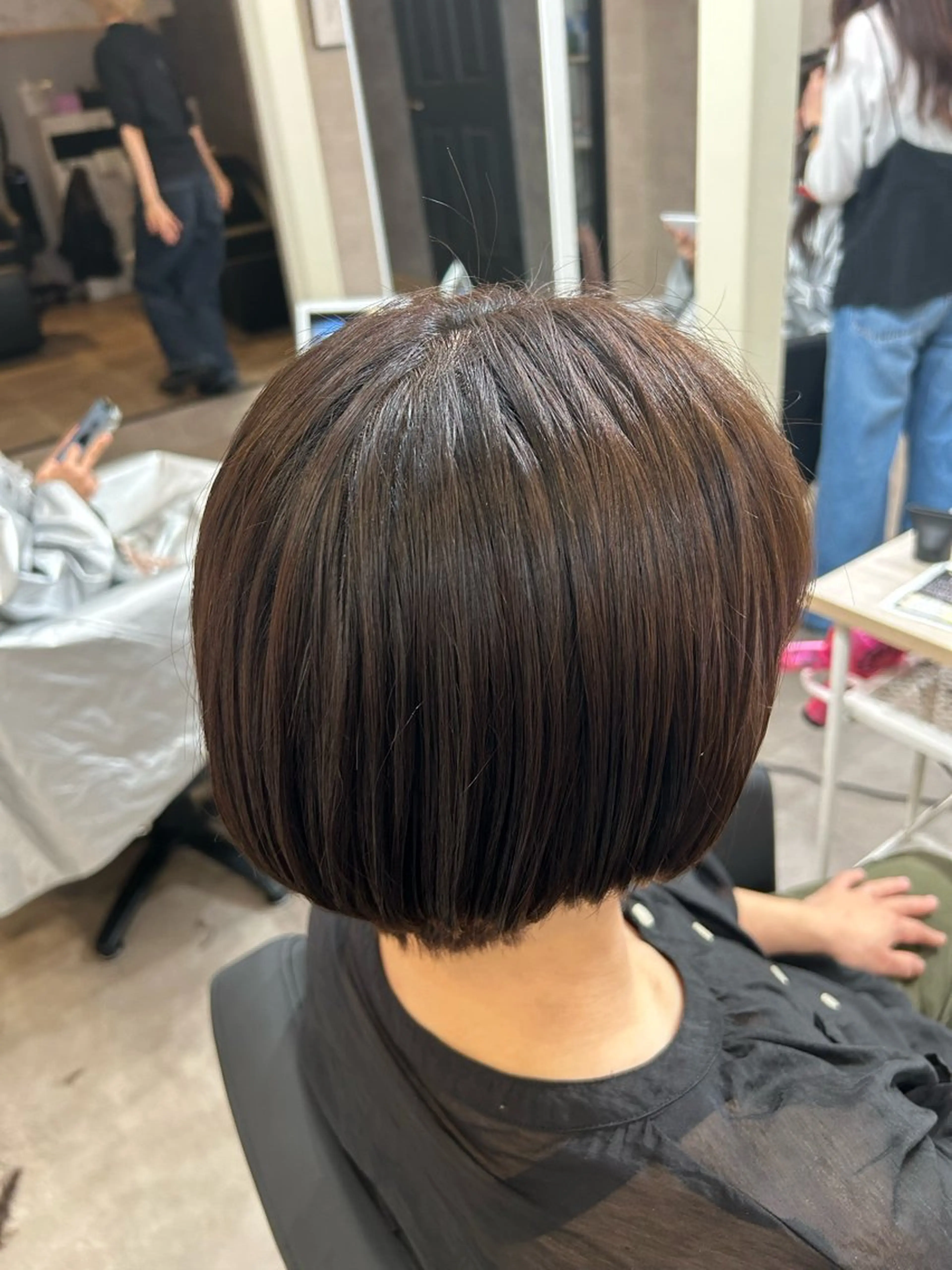 ショート ショートボブ ボブ ショートヘア 石原 侑季のヘアスタイル