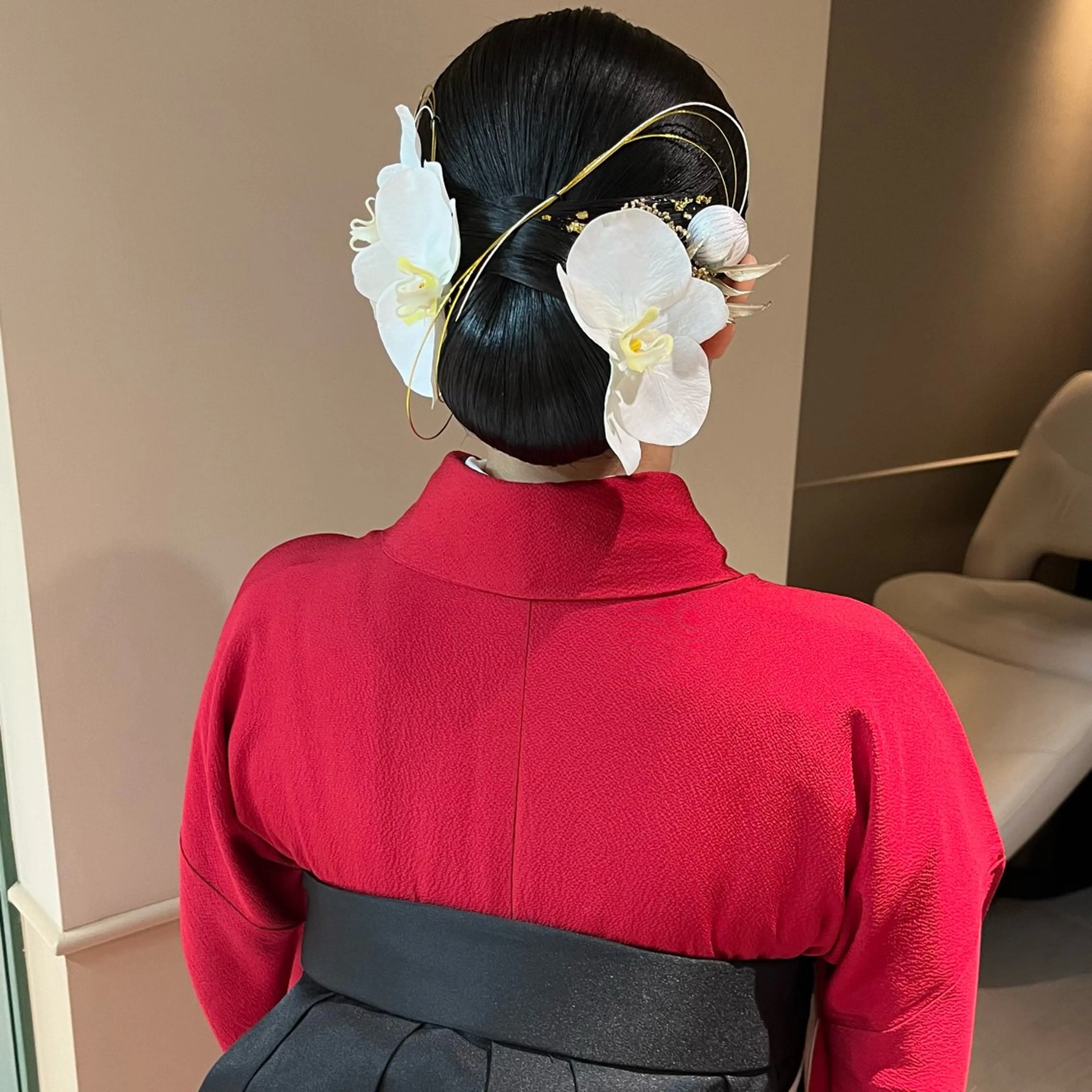 ロング ヘアアレンジ 卒業式のヘアスタイル 🫧tomoka 透明感カラー🫧のヘアスタイル