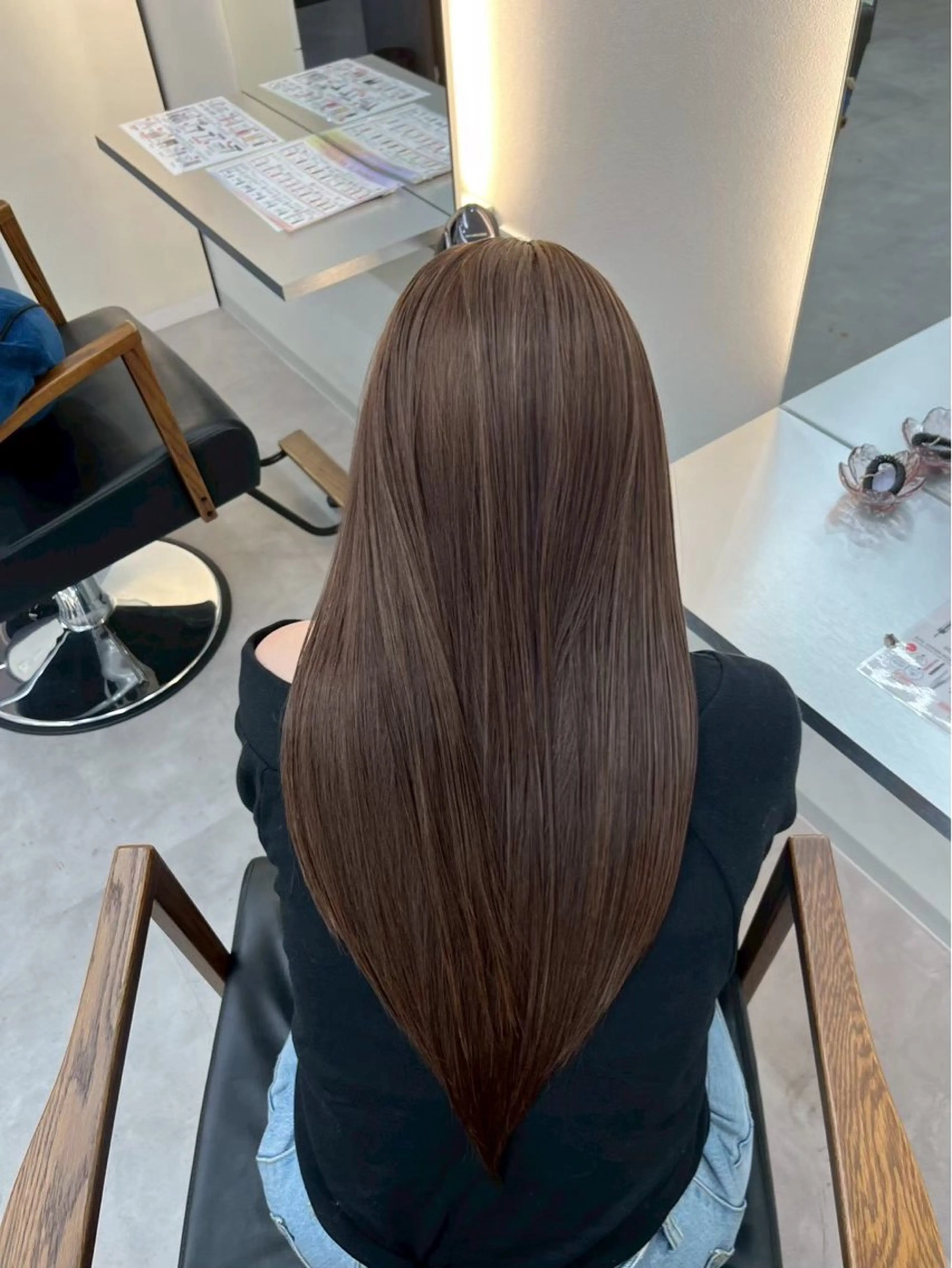 カラー ヘアカラー トリートメント Riens/ mayaのヘアスタイル