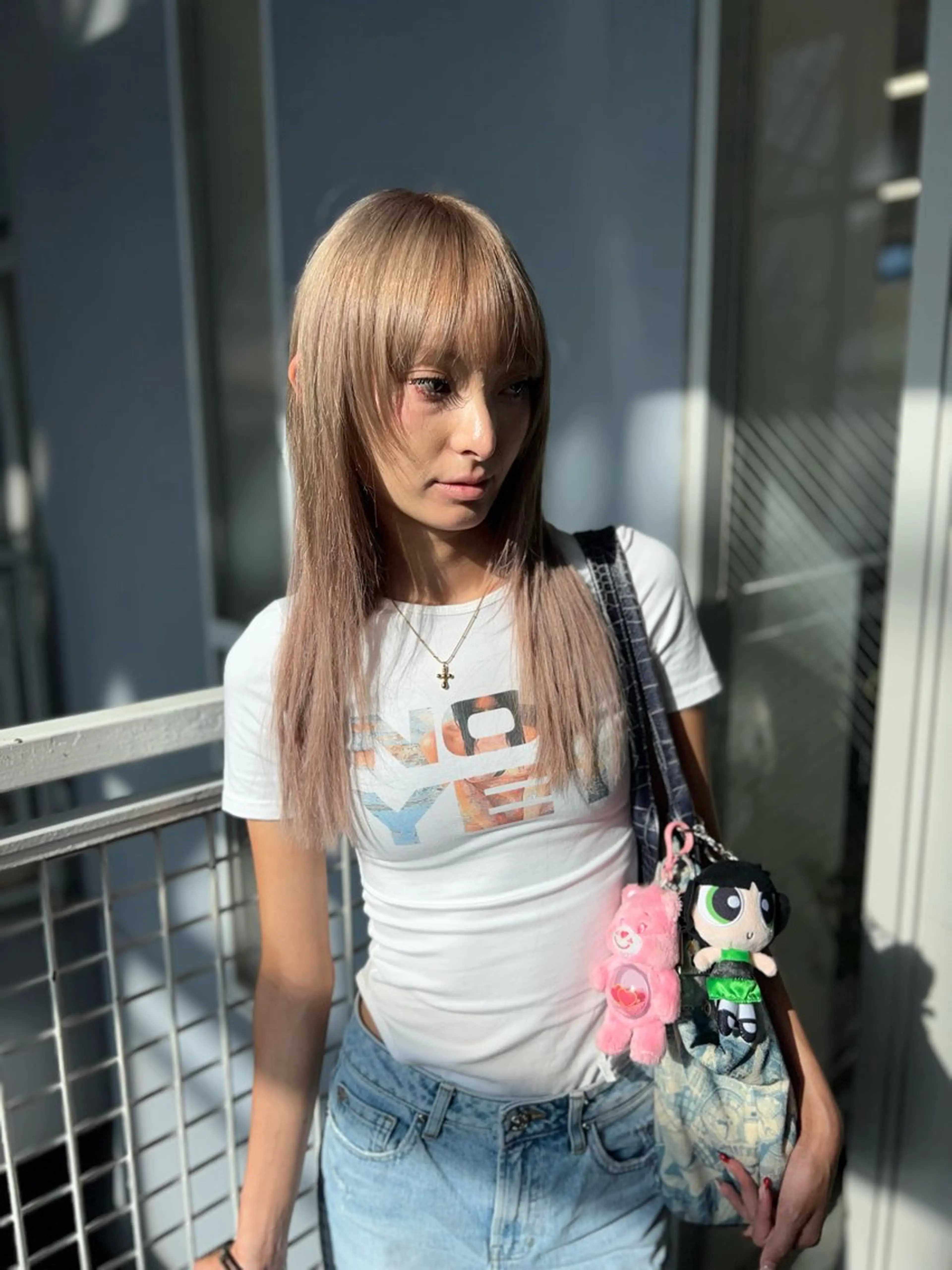 セミロング 艶髪／シールエクステ 🌻ノゾミ🌻のヘアスタイル