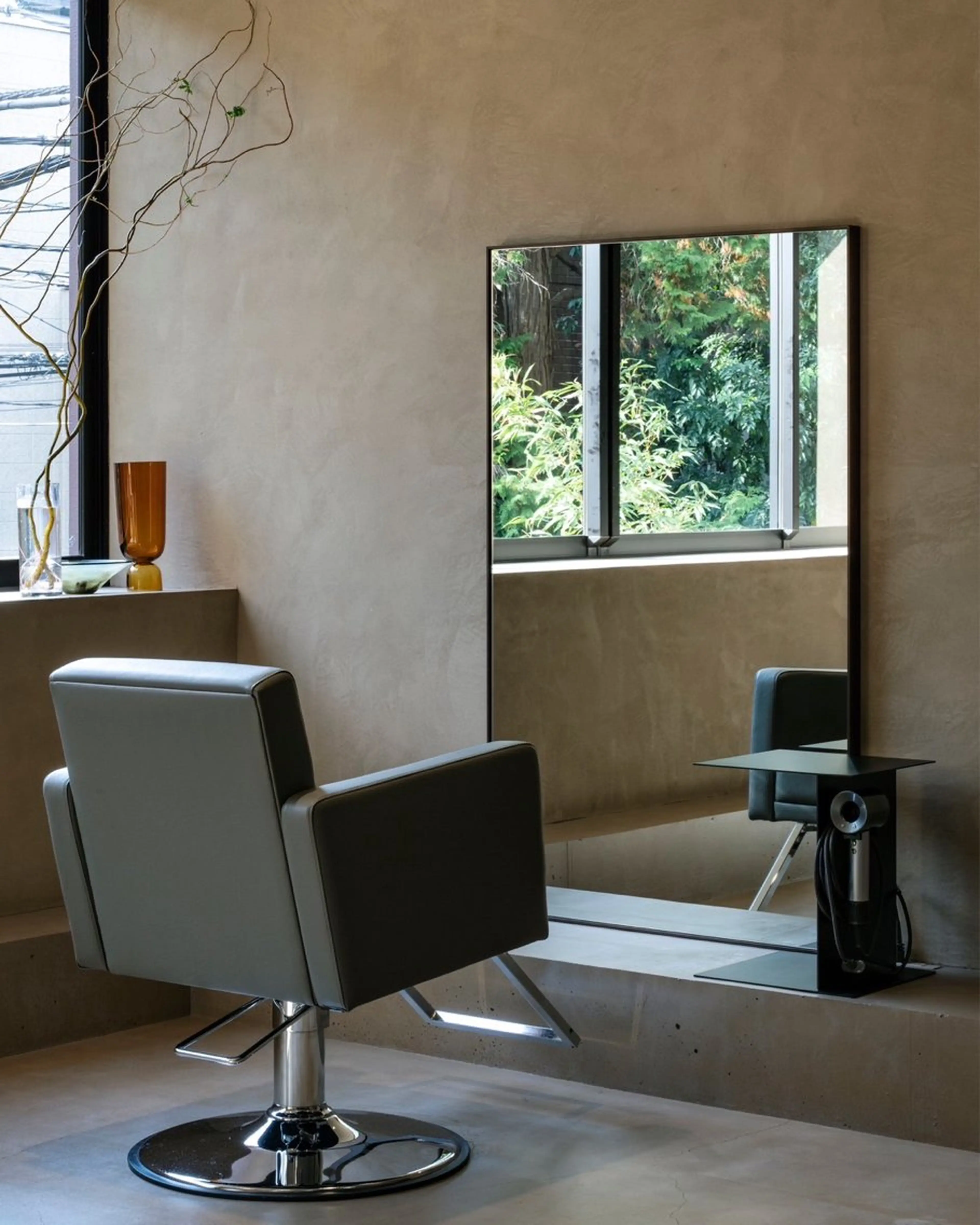 men'sセンター パート徳田浩二のヘアスタイル