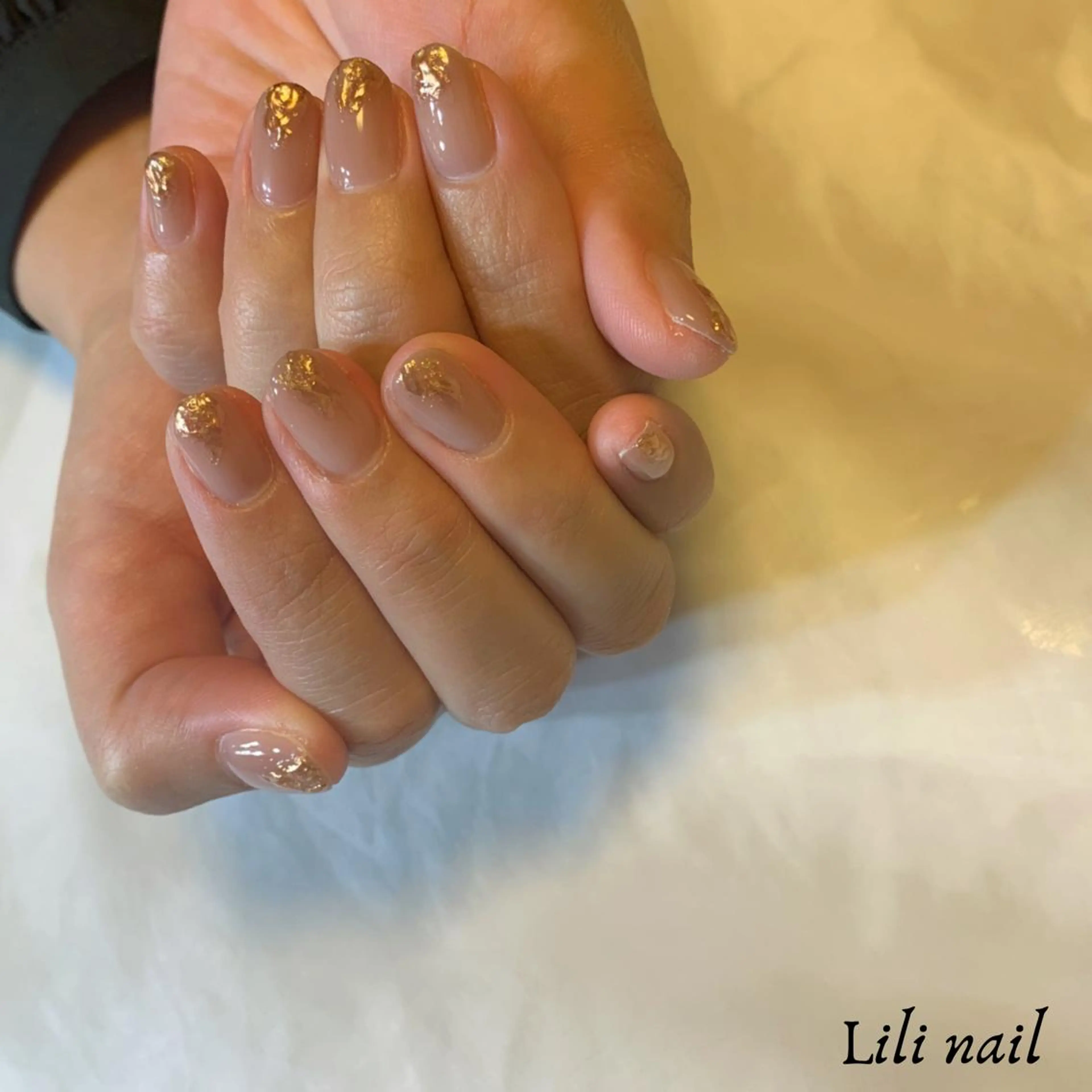 ショート ネイル ハンドネイル Lilibeauty salonのネイルデザイン