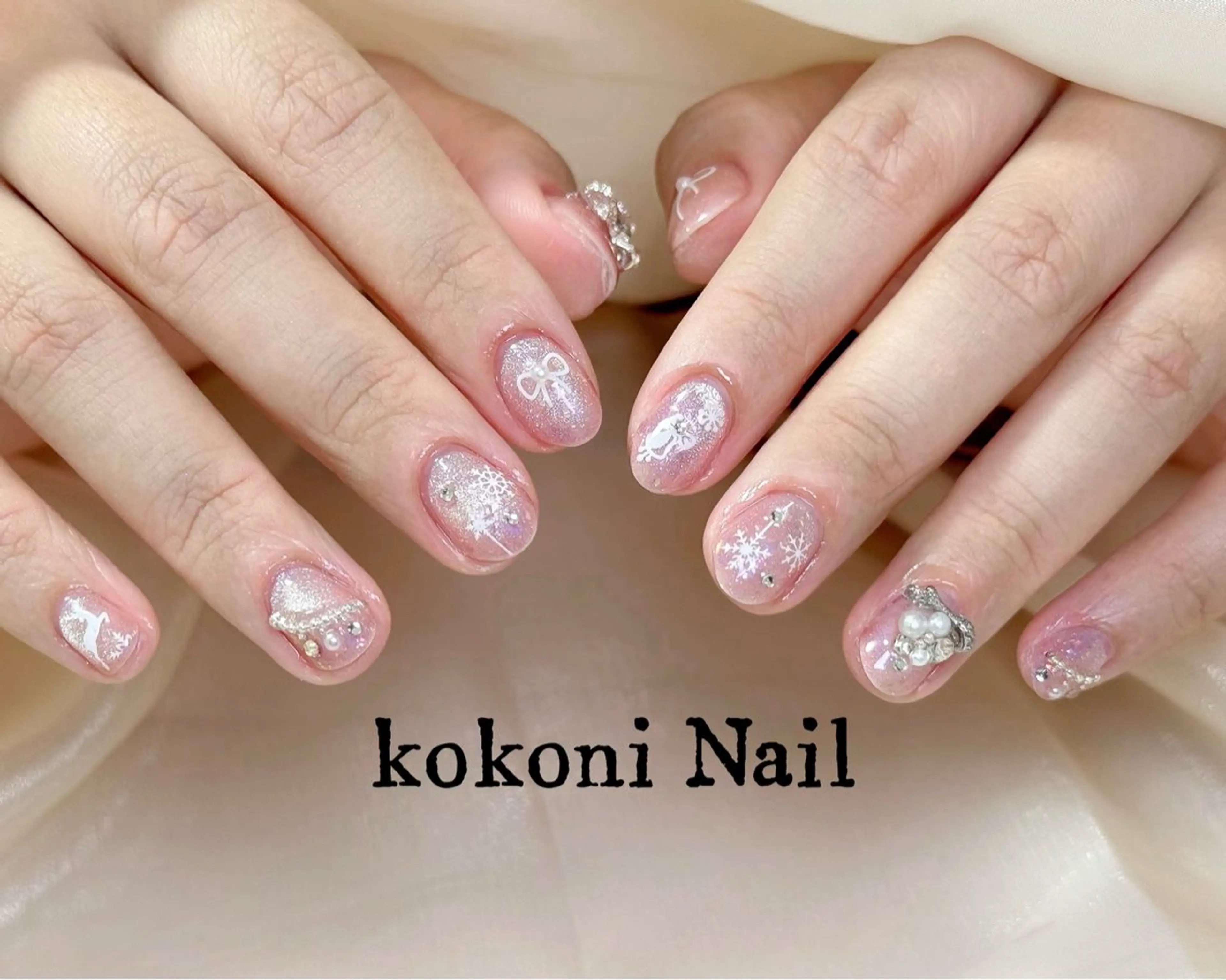 ネイル ハンドネイル ハンドケア 小雨 Nail Studio・168のネイルデザイン