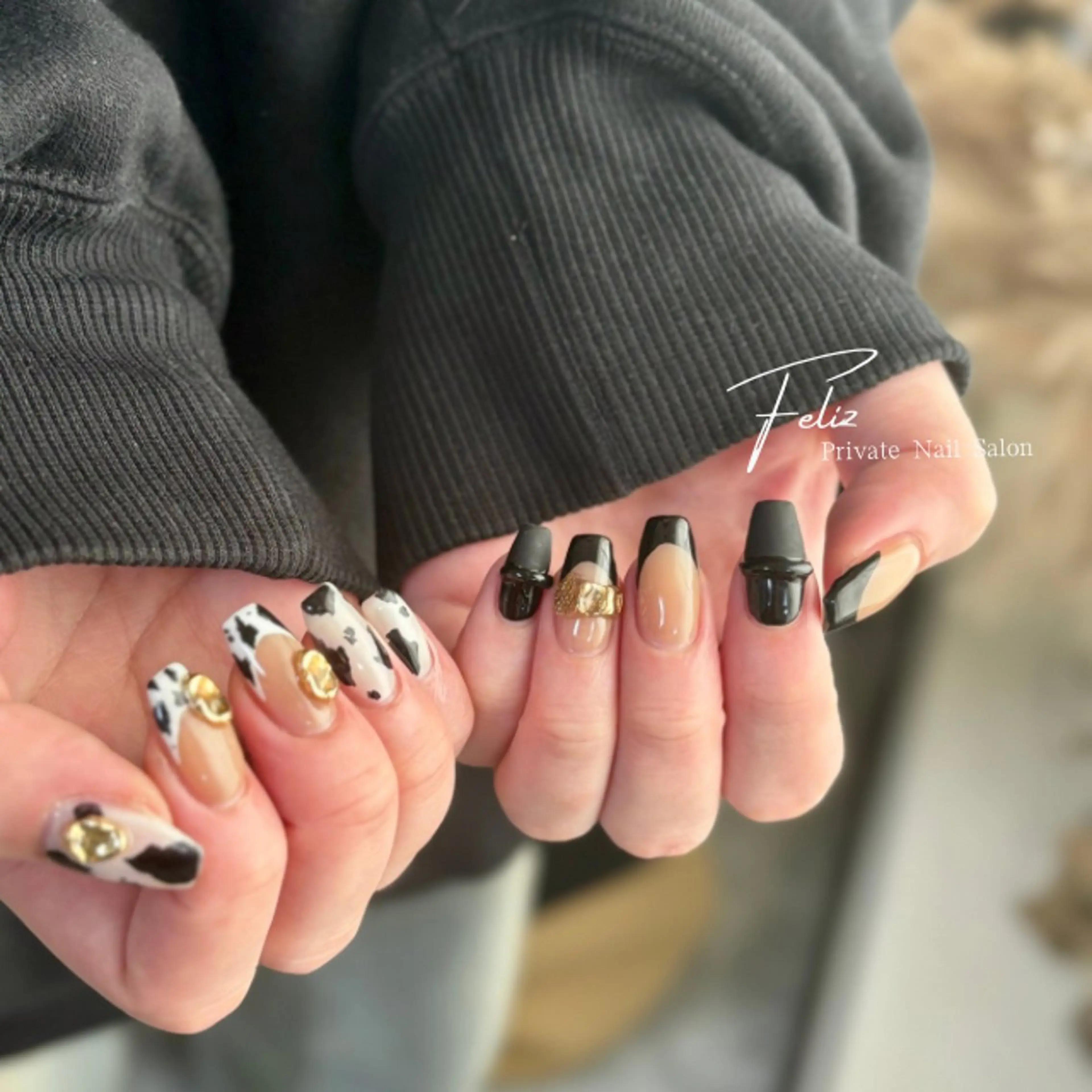 ネイル ハンドネイル ハンドケア Feliz 楽しいネイルサロンのネイルデザイン