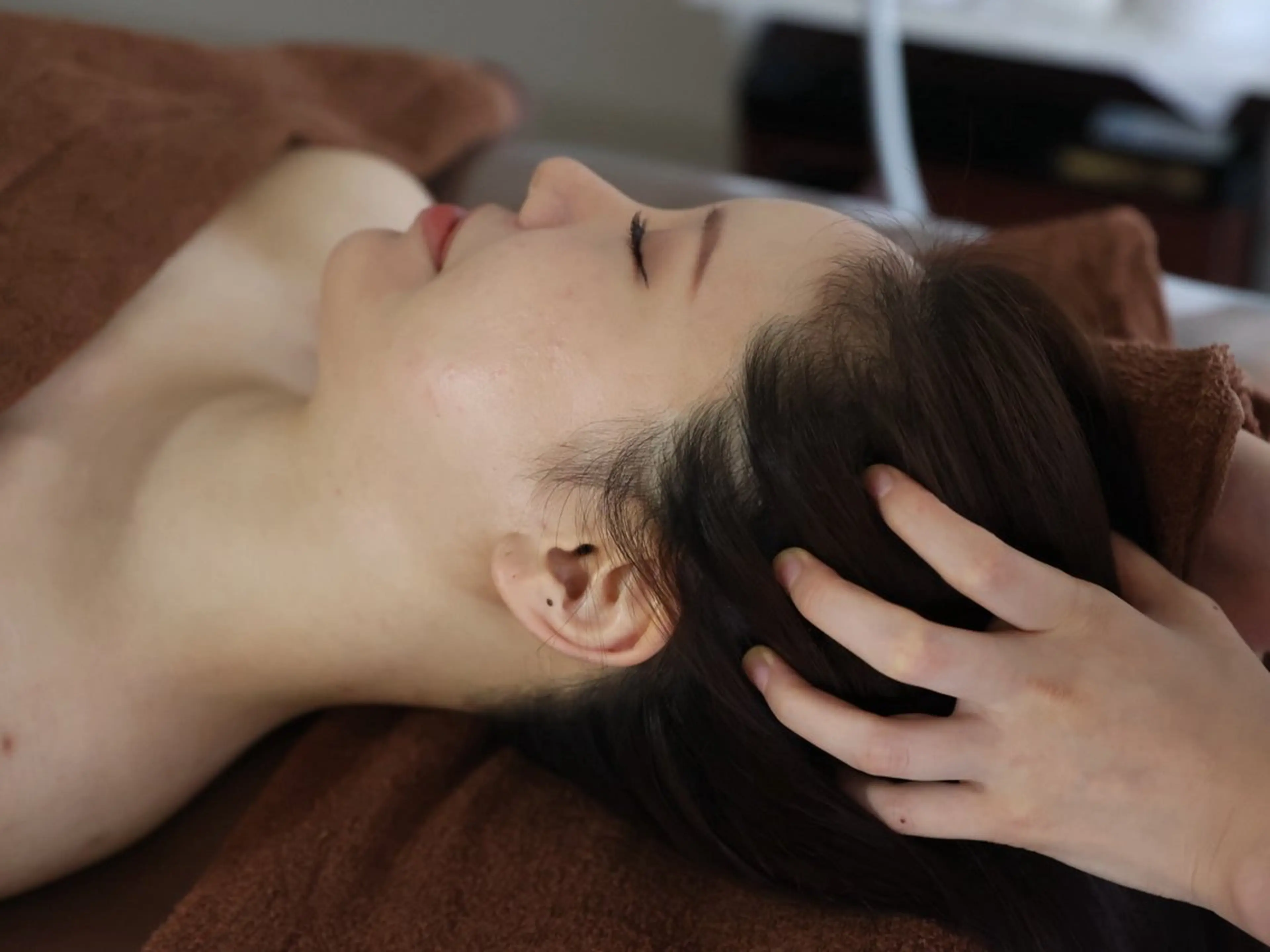 人気No.3【リラックス】ドライヘッドスパデコルテコース60分￥5000の写真