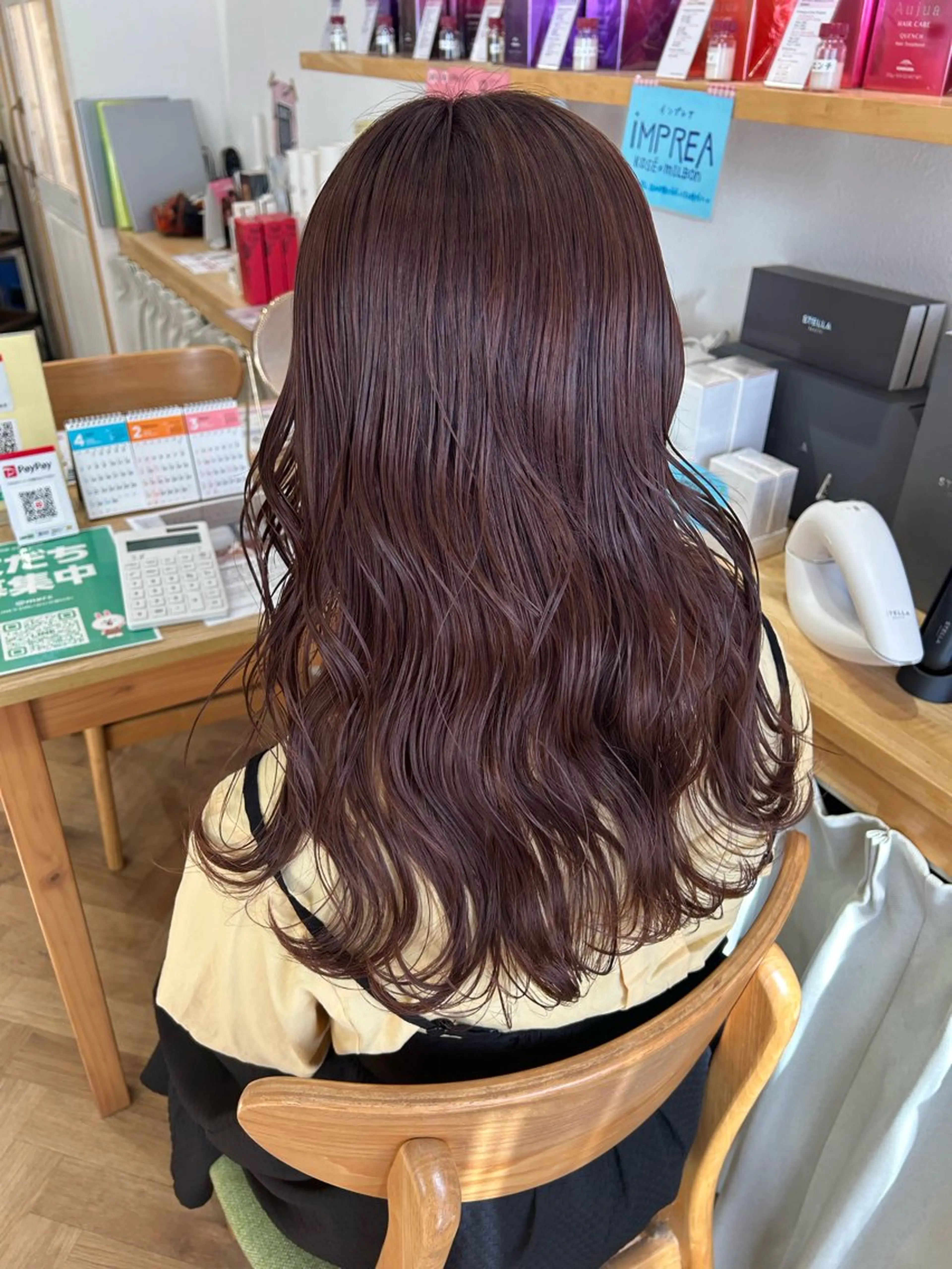 ロング カラー ヘアカラー merc.🕊大西‎ 香瑚のヘアスタイル