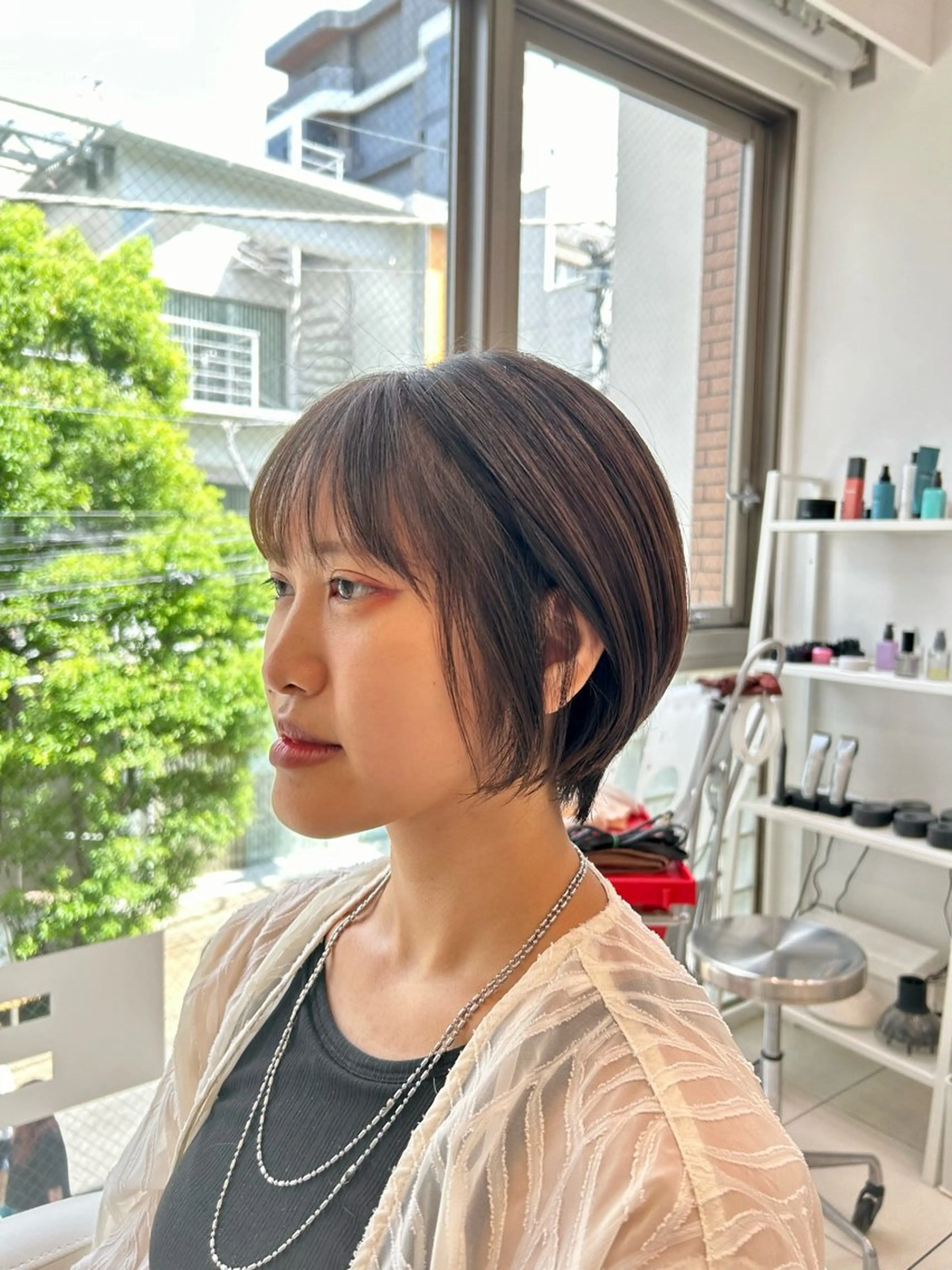ショート RENJISHI  KICHIJOJI所属・🌈🧡ヤマダ ヒロナ🌈🧡のヘアスタイル