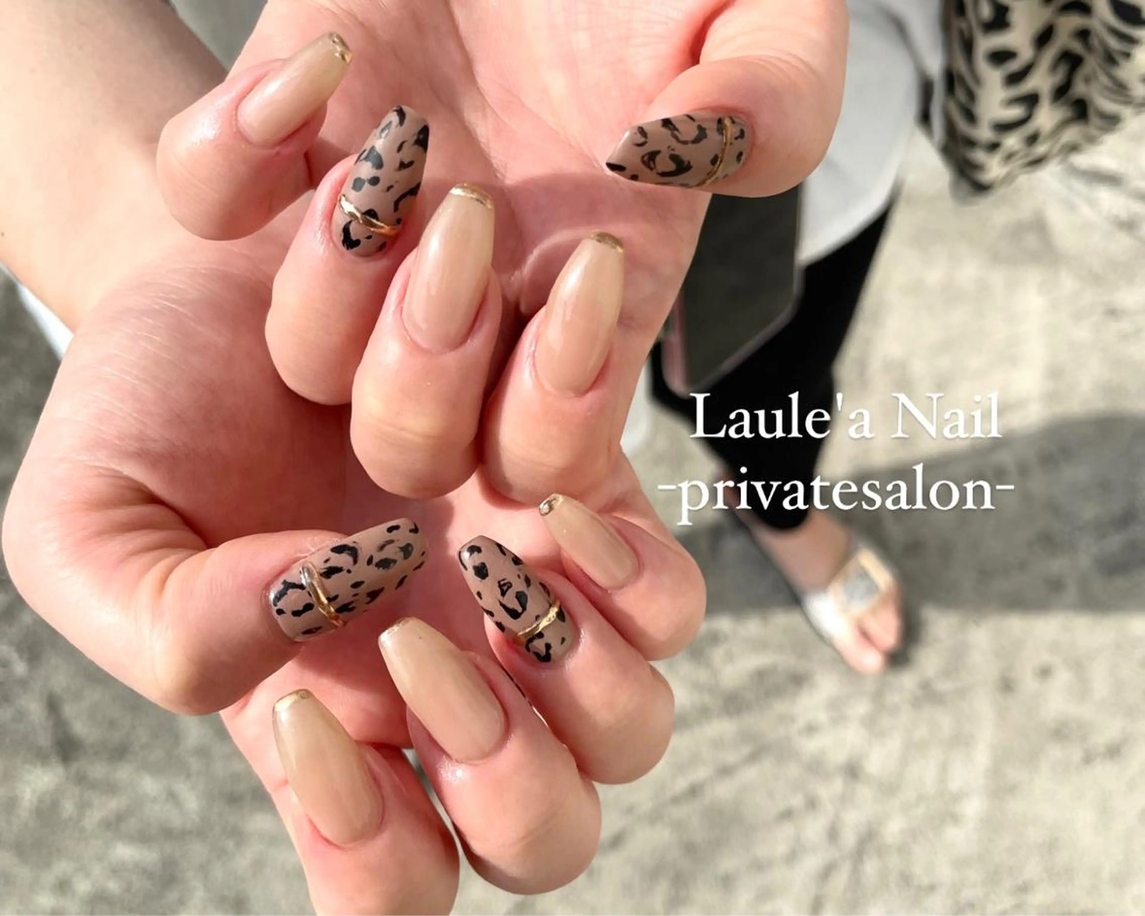 ミディアム ReAnc レアンシのネイルデザイン