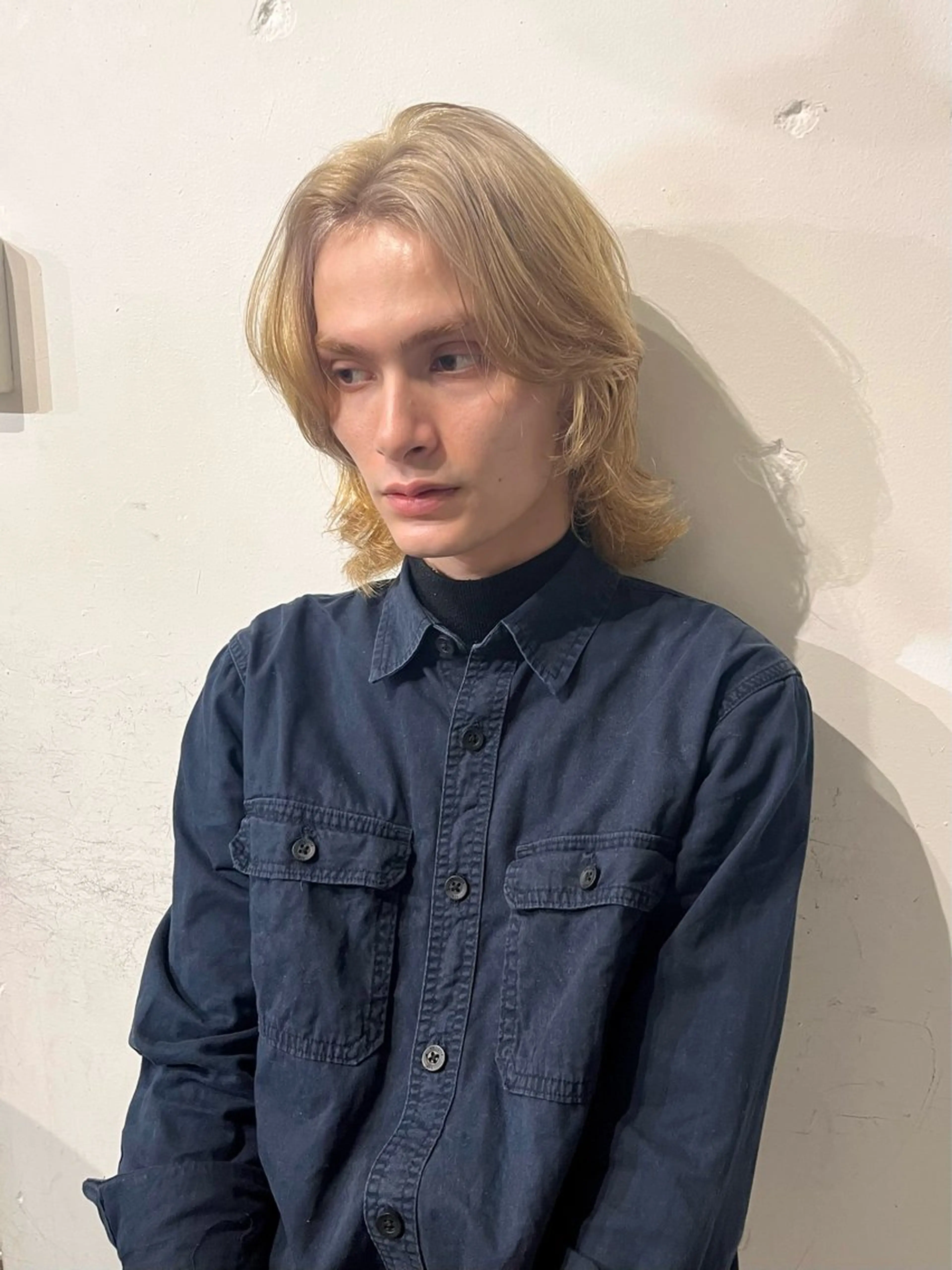 ミディアム 石井 大貴のヘアスタイル