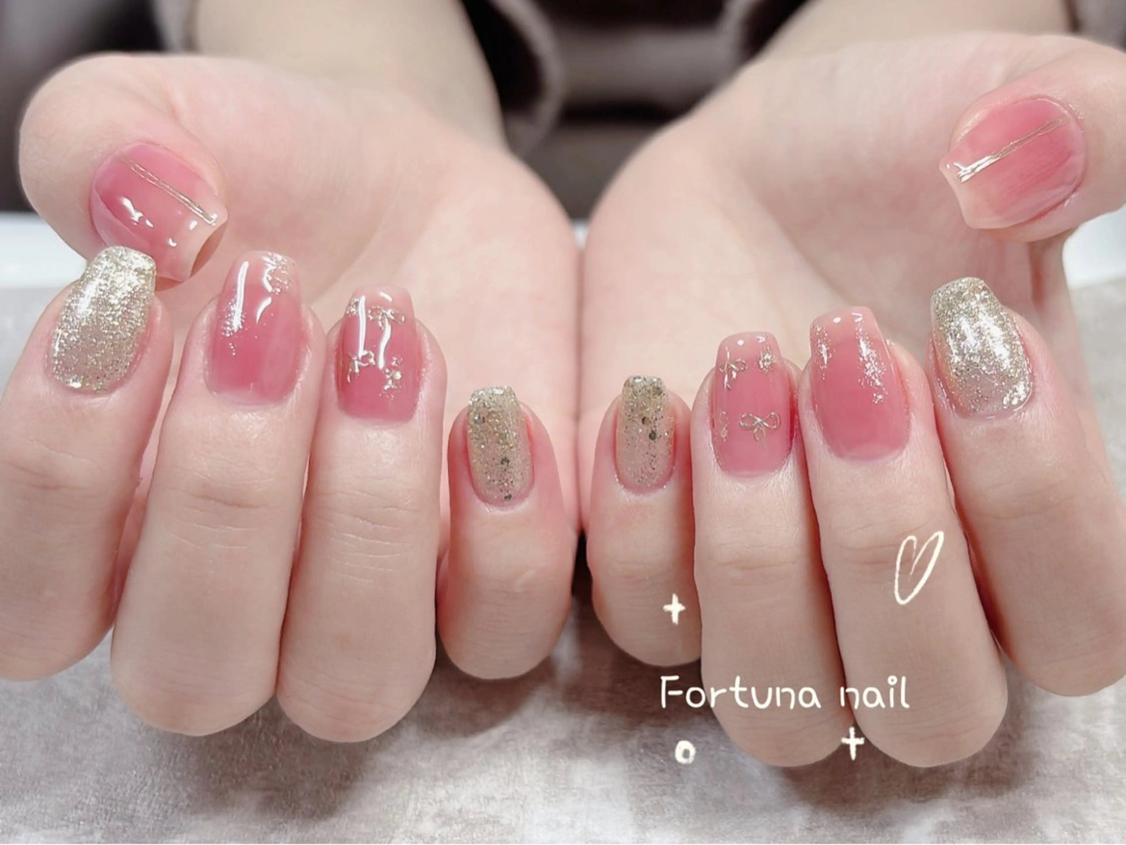 ネイル ハンドネイル Nail •Head スパFortunaのネイルデザイン