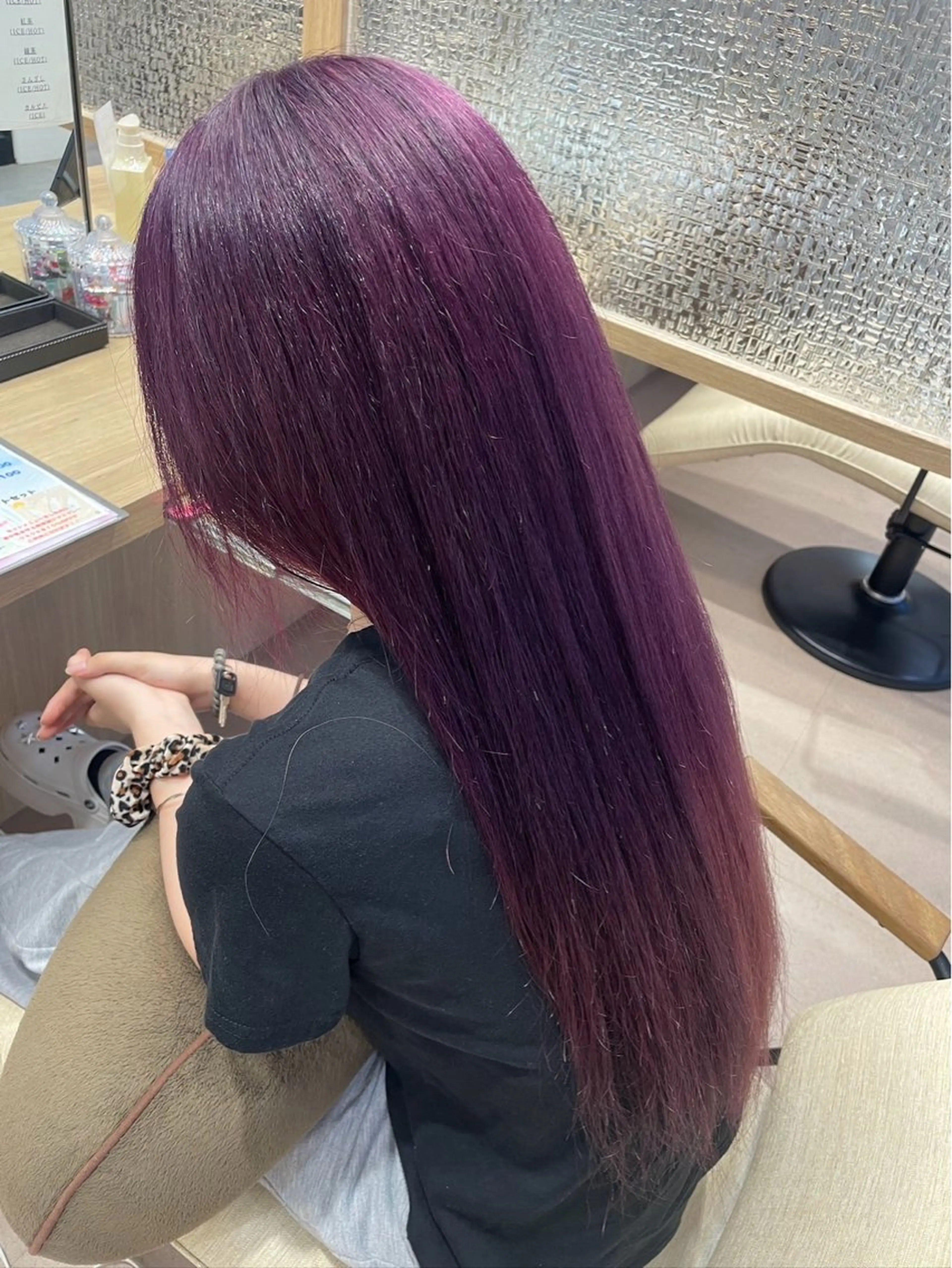 カラー ブリーチ 透明感カラー ダブルカラー カット ヘアカラー 愛結美🦋似合わせ/ ツヤ感カラーのヘアスタイル