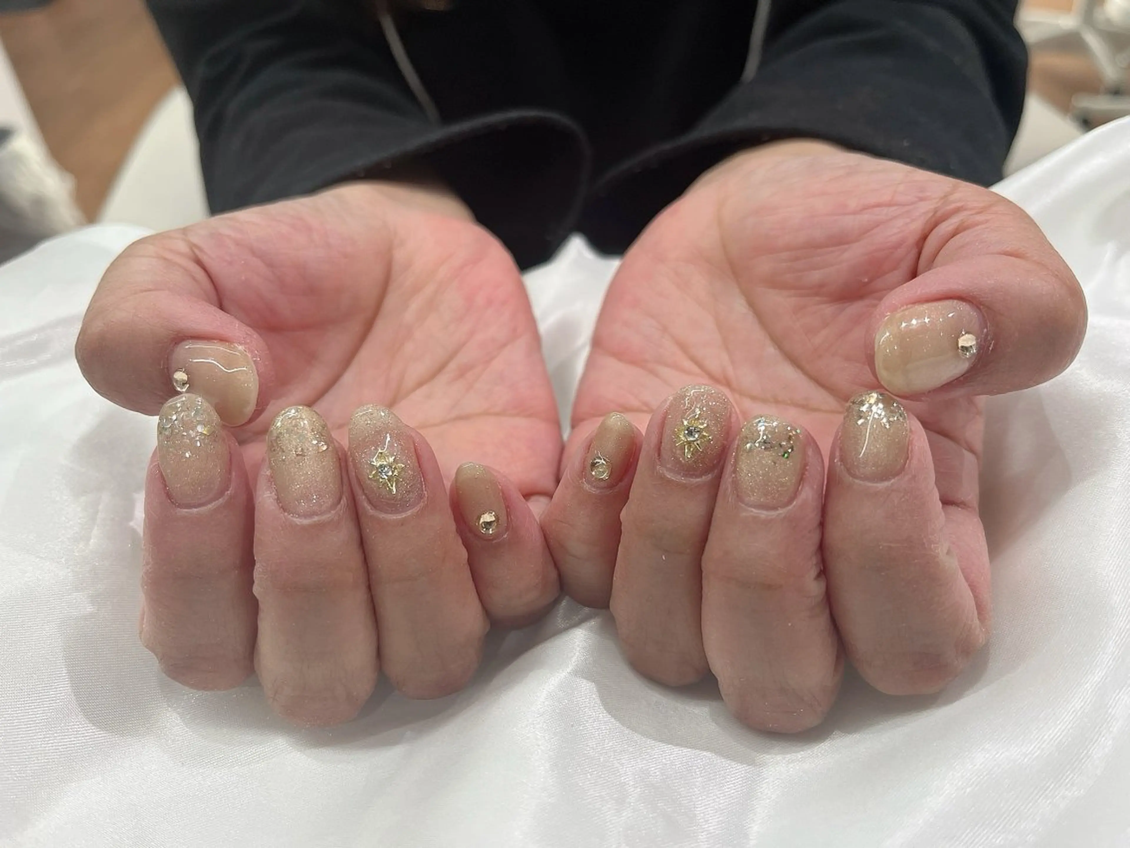 ネイル フラッシュネイル マグネットネイル ハンドネイル Nail ecxia ／Reikaのネイルデザイン