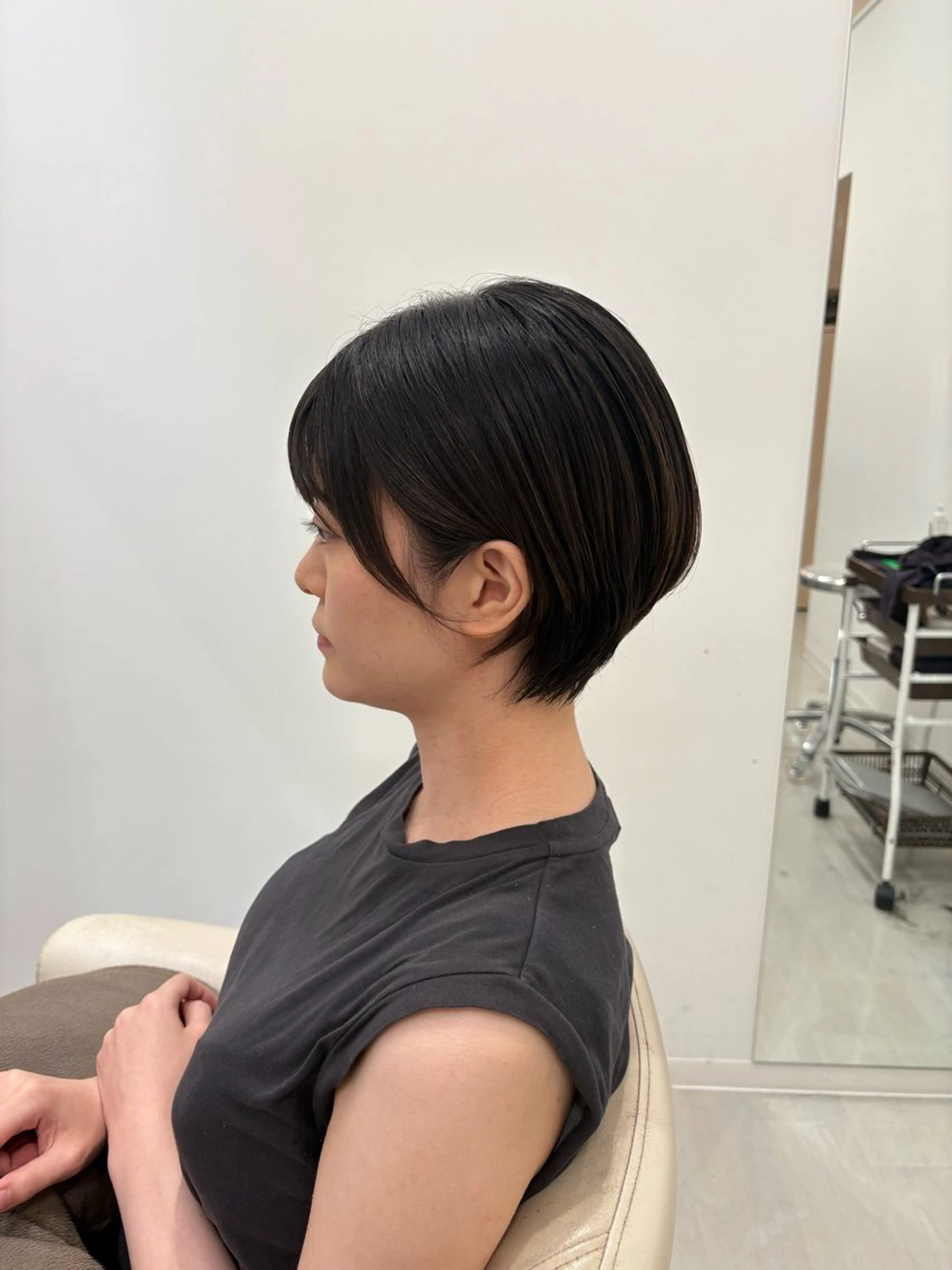 ショート adorable長岡リップス旭岡店所属・【アドラーブル】反町 萌のヘアスタイル