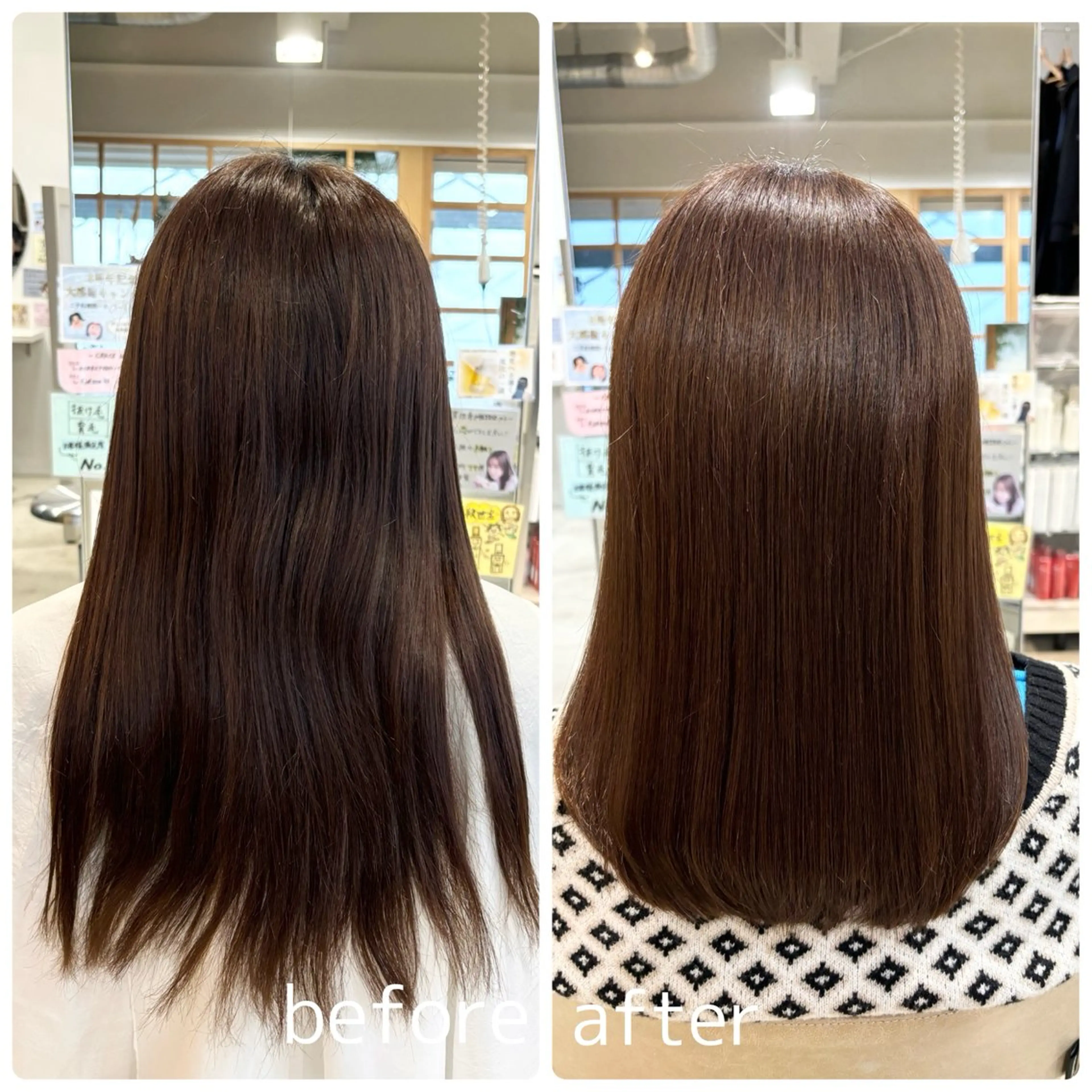 カット✂️➕カラー🌷の写真