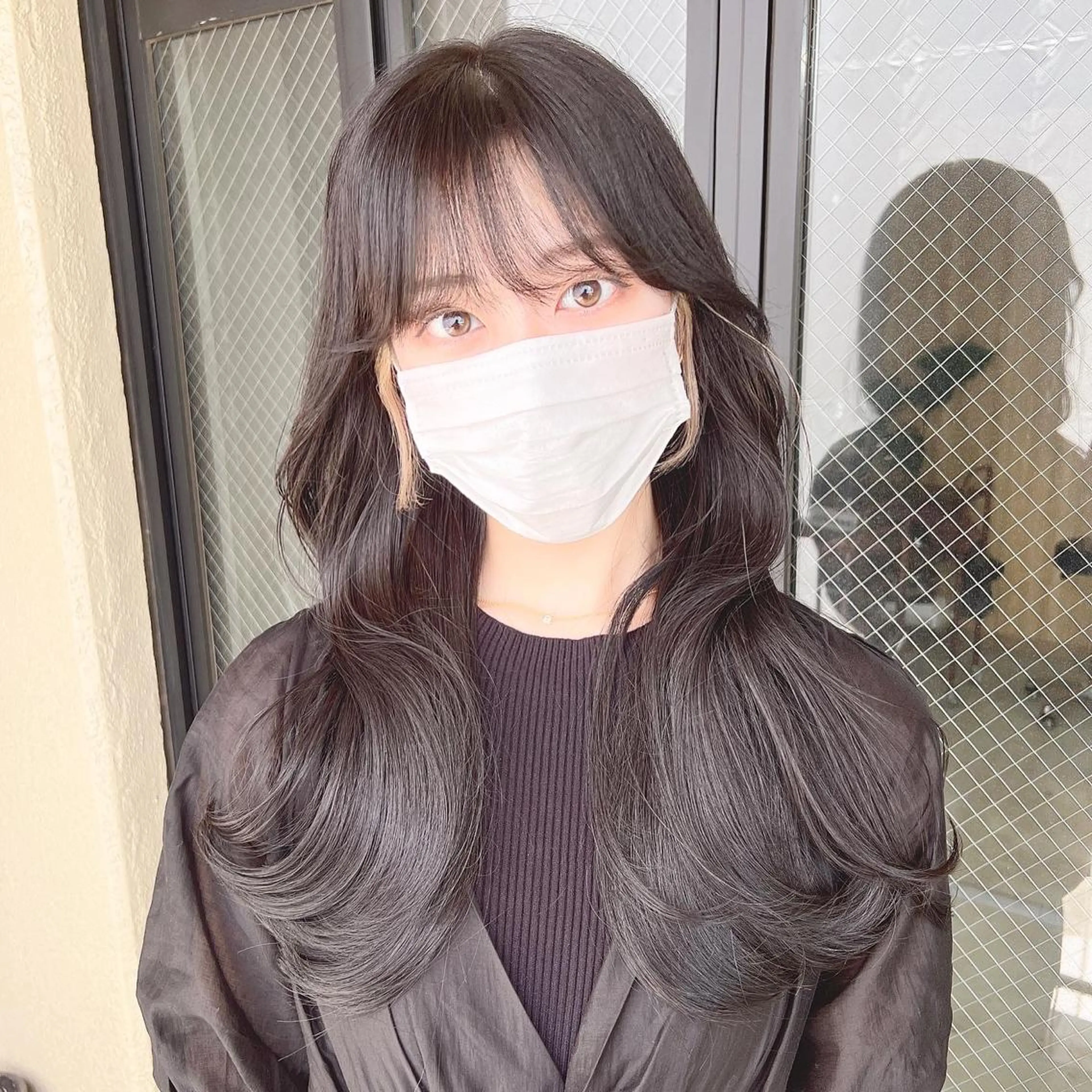 ロング カラー 韓国レイヤー/ 顔周り💕田中将吾のヘアスタイル