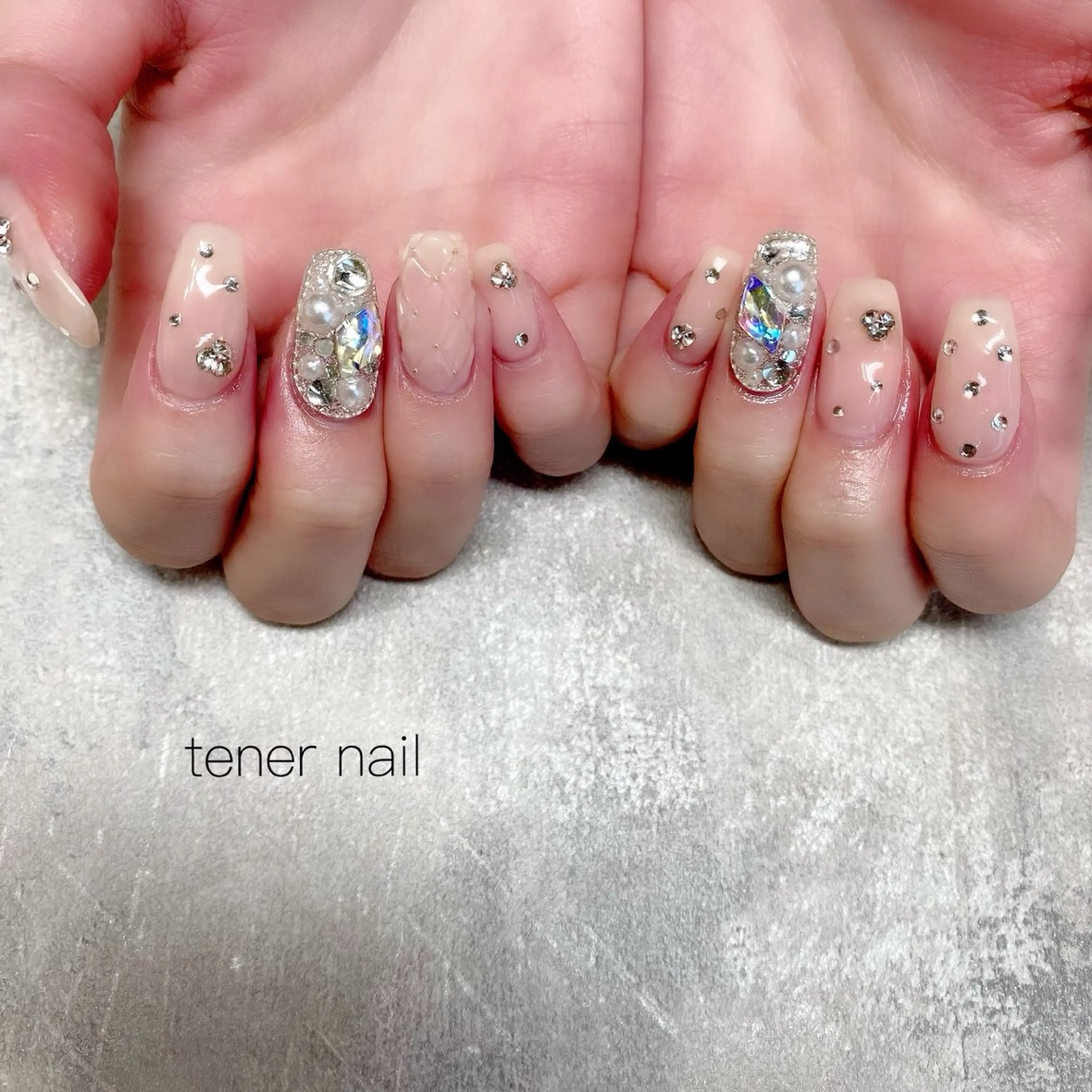 ネイル ワンホンネイル ハンドネイル テネルネイル tener nailのネイルデザイン