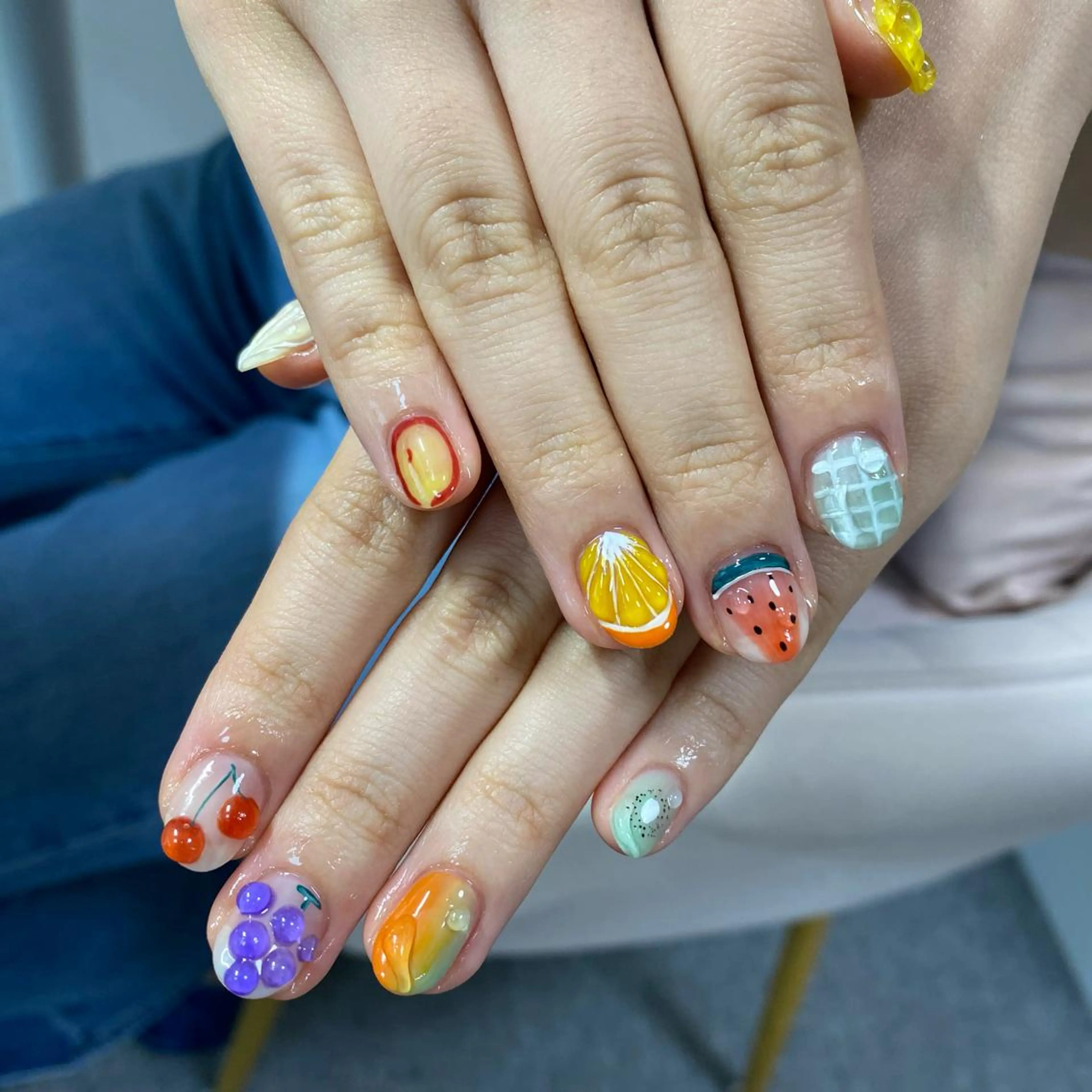 ネイル I P'ink nail salon所属・I pinknail 韓国風·持ち込み専門のネイルデザイン