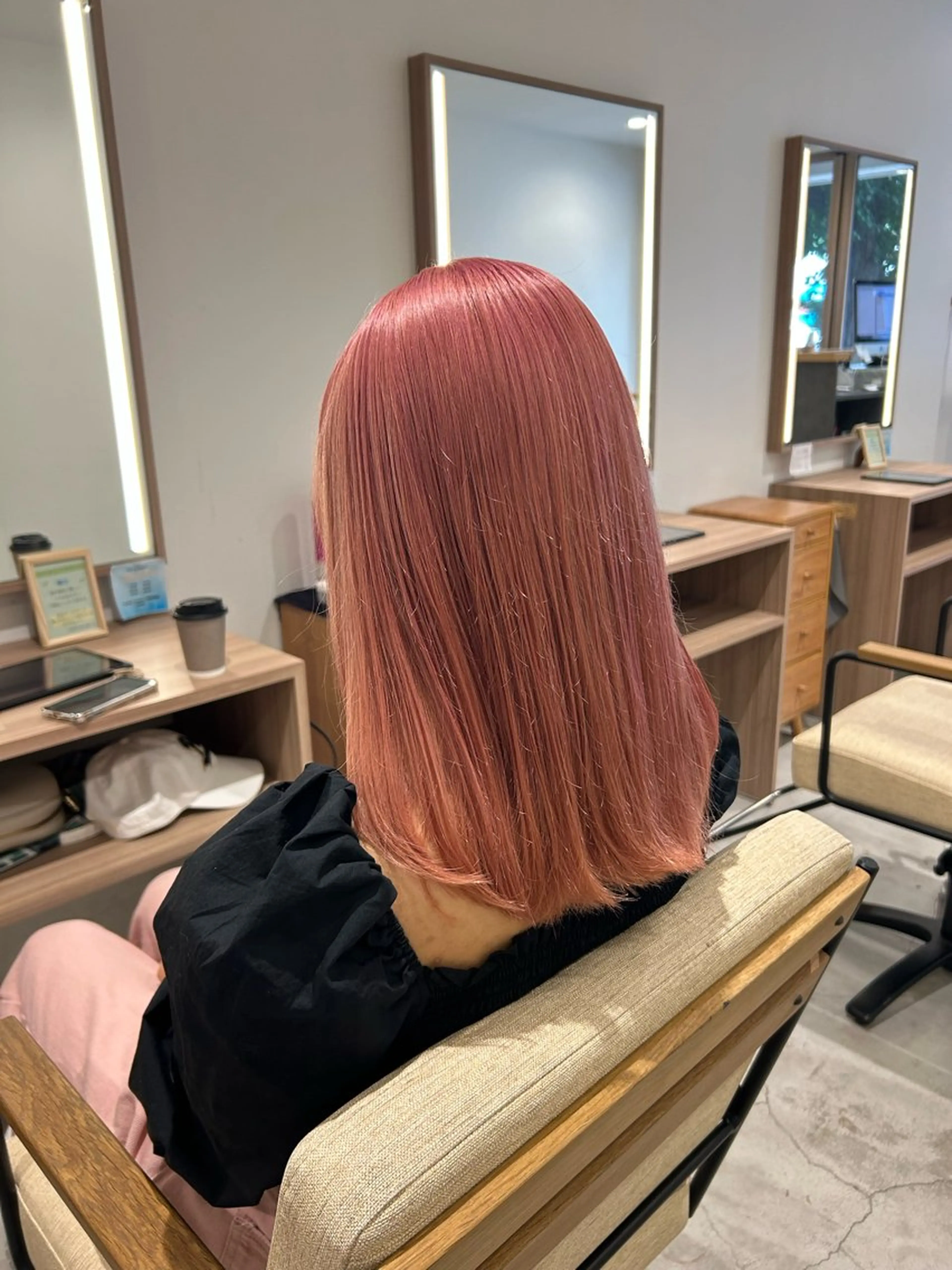 ロング カラー カット ヘアカラー トリートメント 🎀透明感カラー🎀 mikaのヘアスタイル