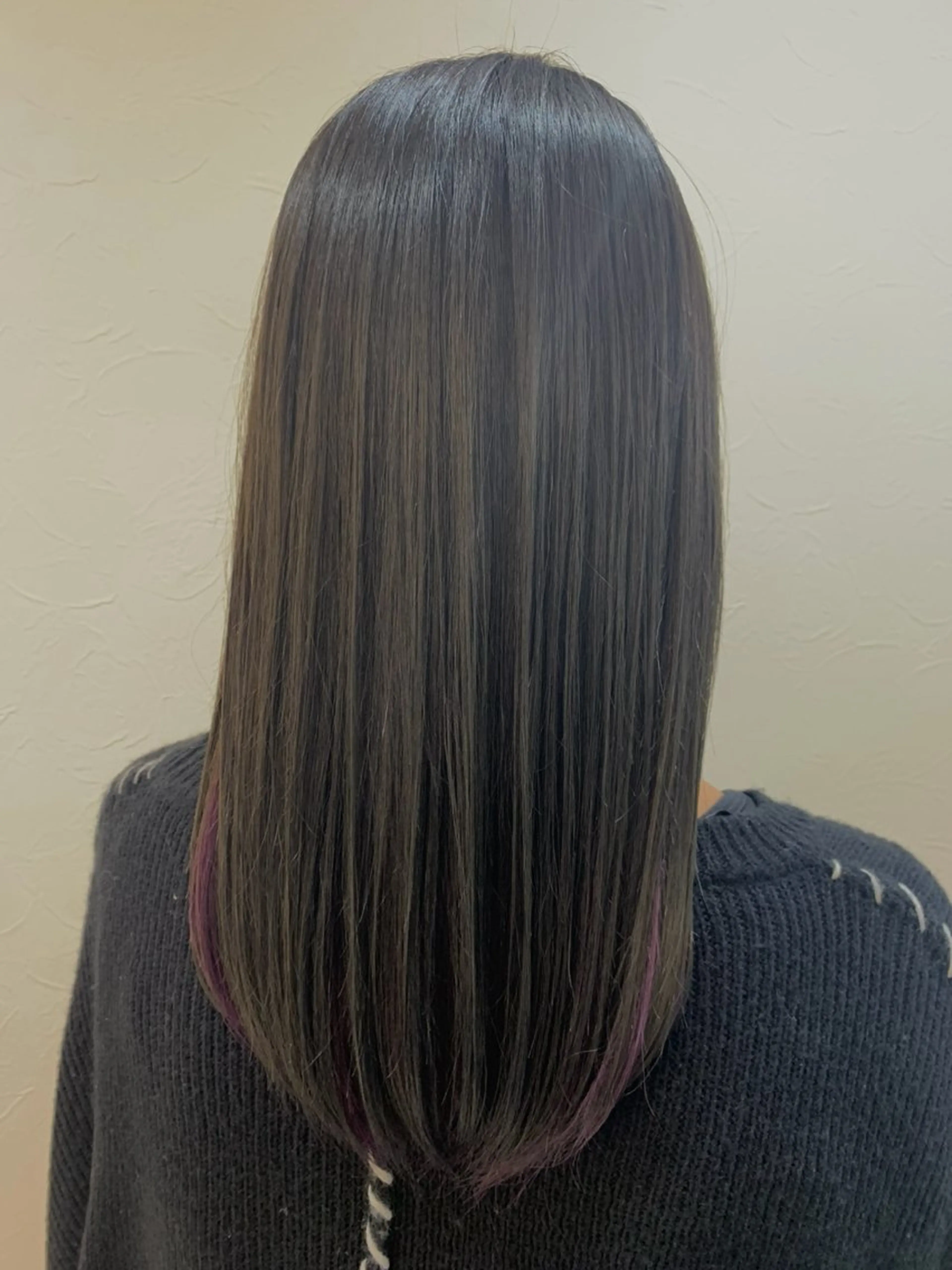 ロング カラー 林 弘樹のヘアスタイル