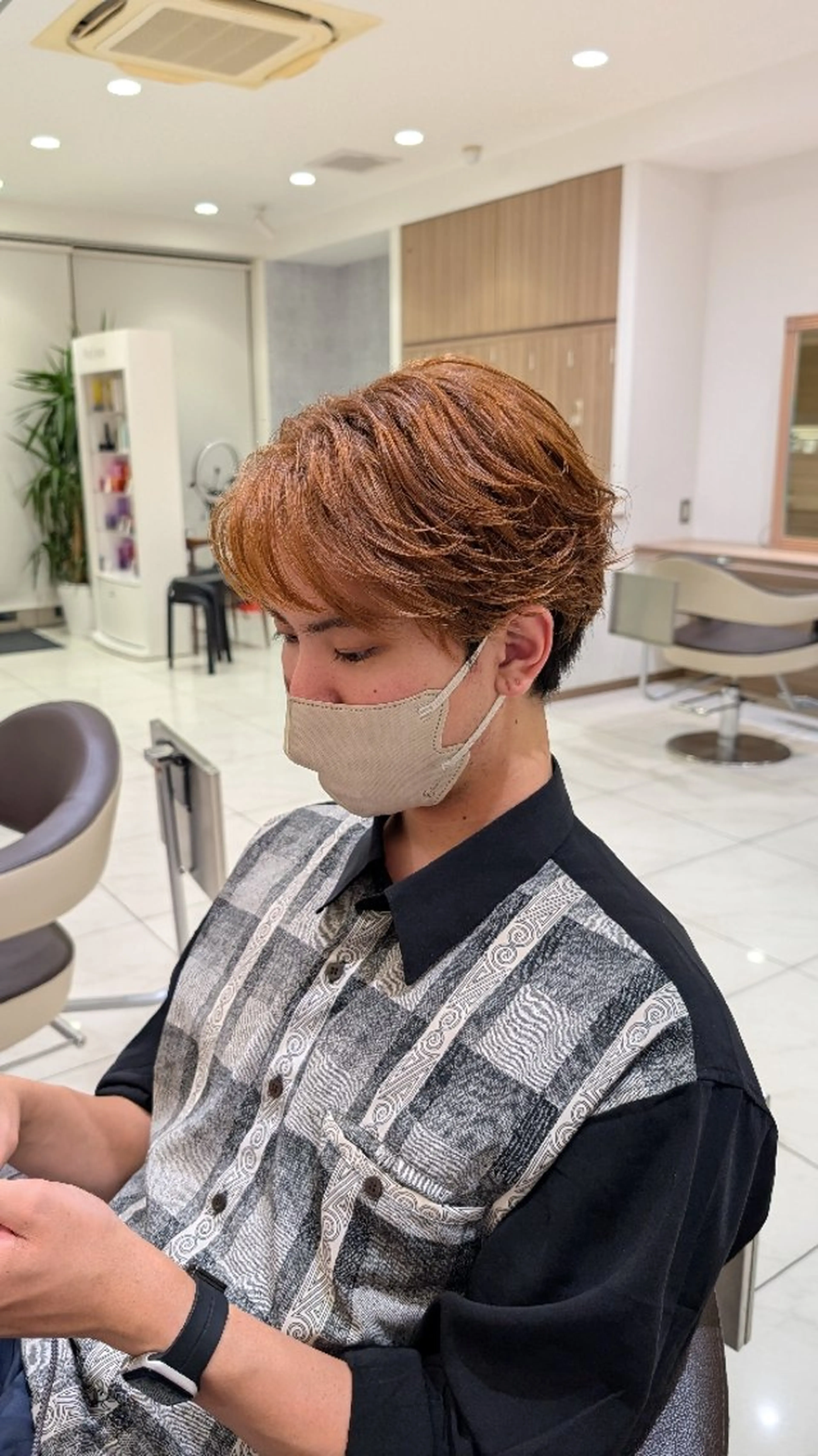 【❤️‍🔥垢抜けメンズクーポン❤️‍🔥】カット＋シャンプー＋眉カット＋トリートメント　5,500円　施術時間→30分の写真