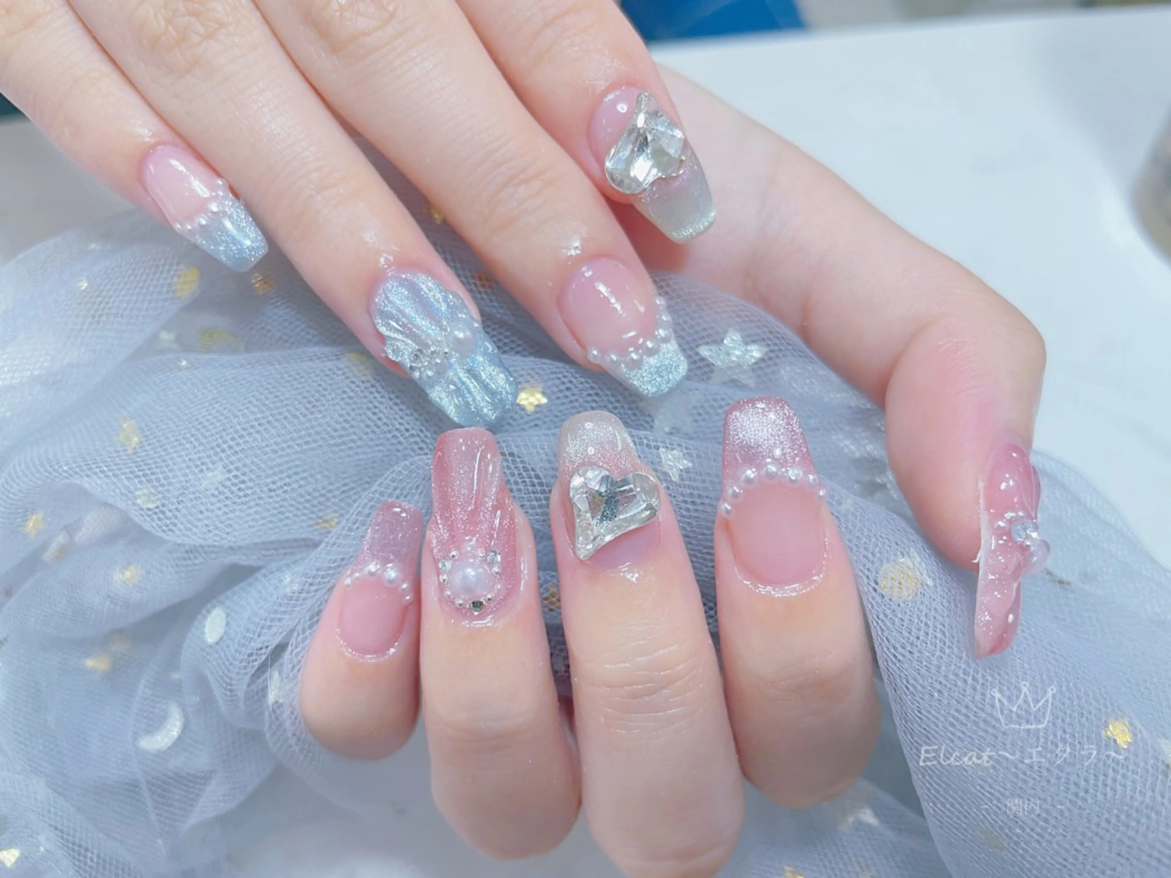 ネイル ハンドネイル ネイルサロンエクラ 🫧Shizukaのネイルデザイン