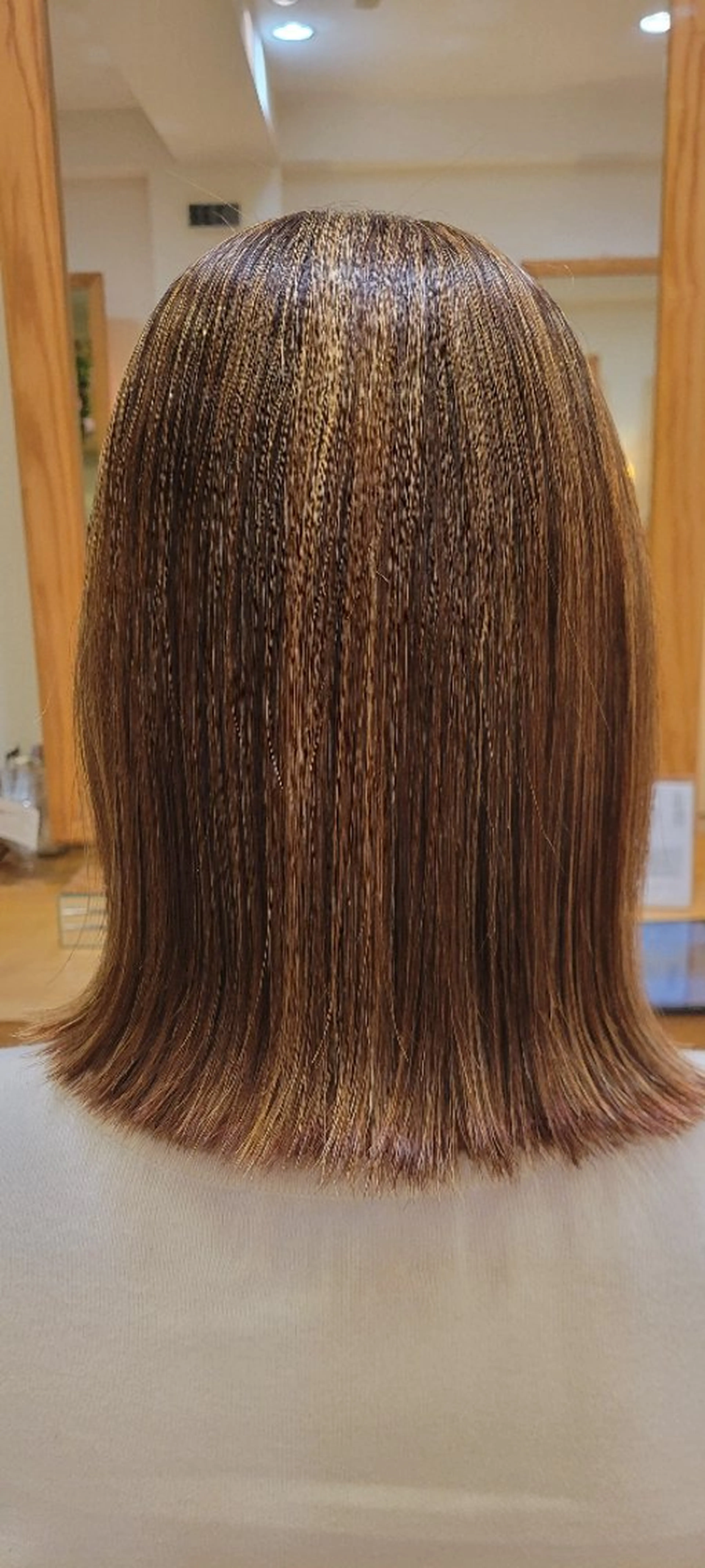 ミディアム パーマ UHair吉田 /ショートヘアのヘアスタイル