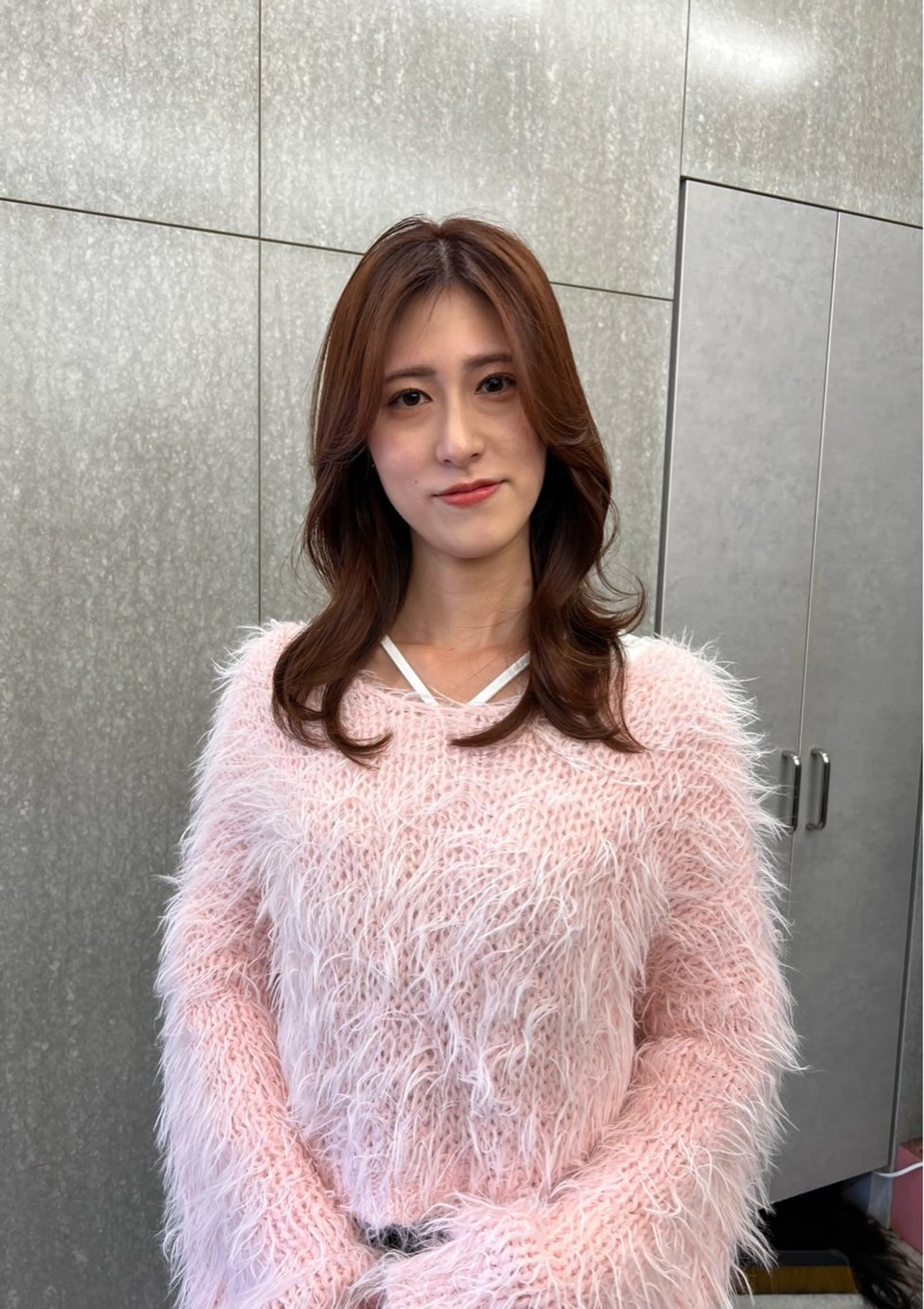 ミディアム カット YUMA/レイヤー/ 似合わせ/パーマのヘアスタイル