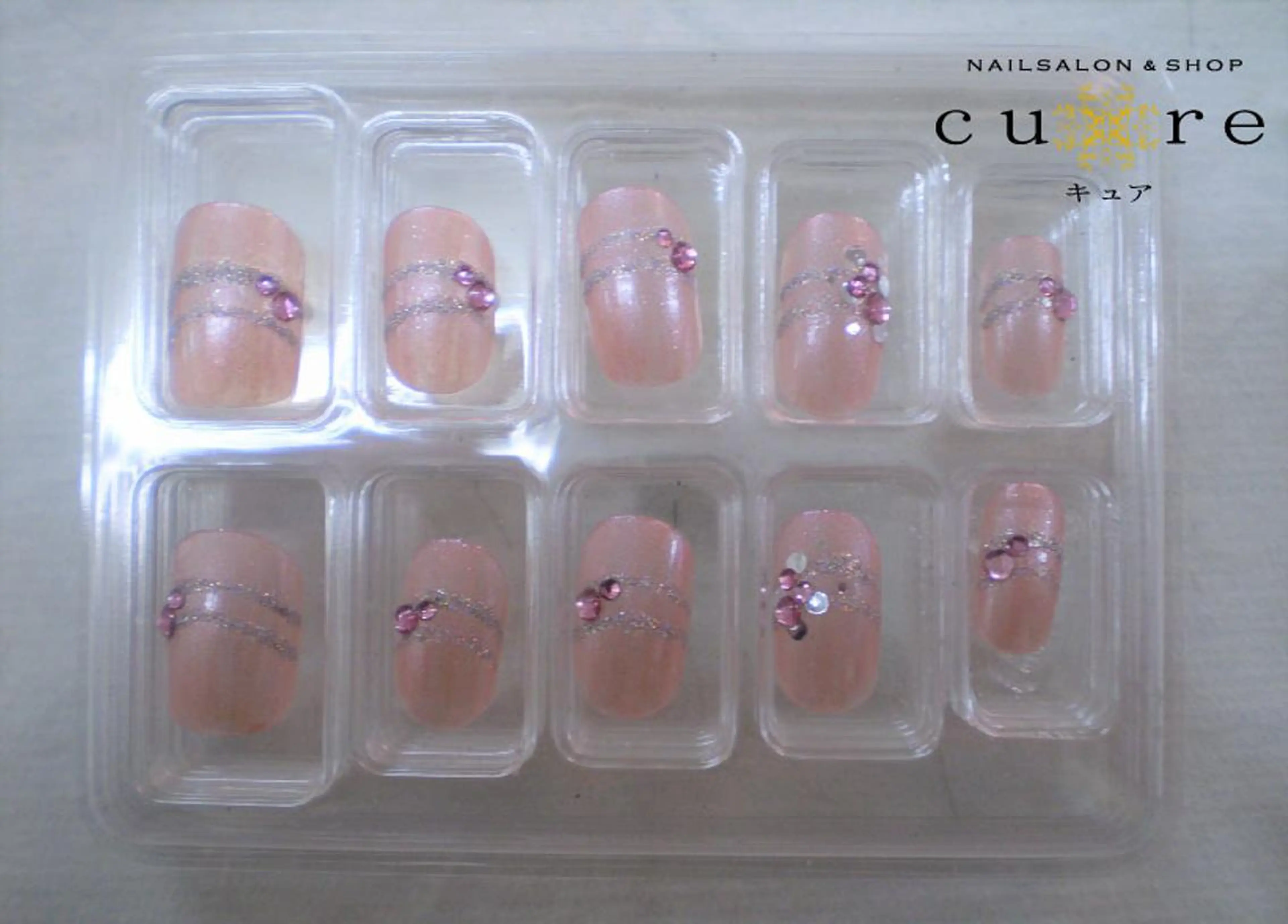 ミディアム ネイル ネイルサロン Cureのネイルデザイン