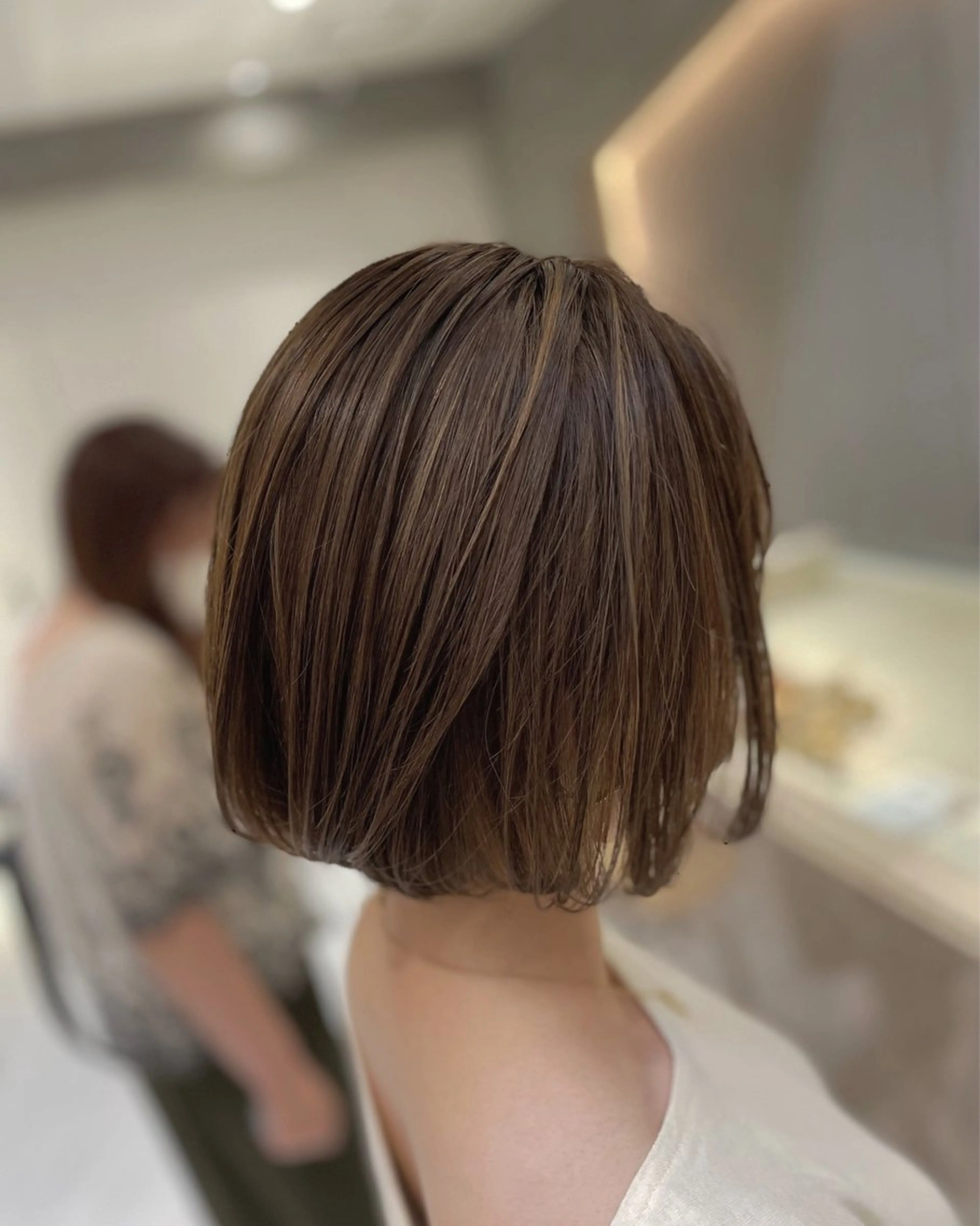ショート ボブ 三上 恵里奈のヘアスタイル