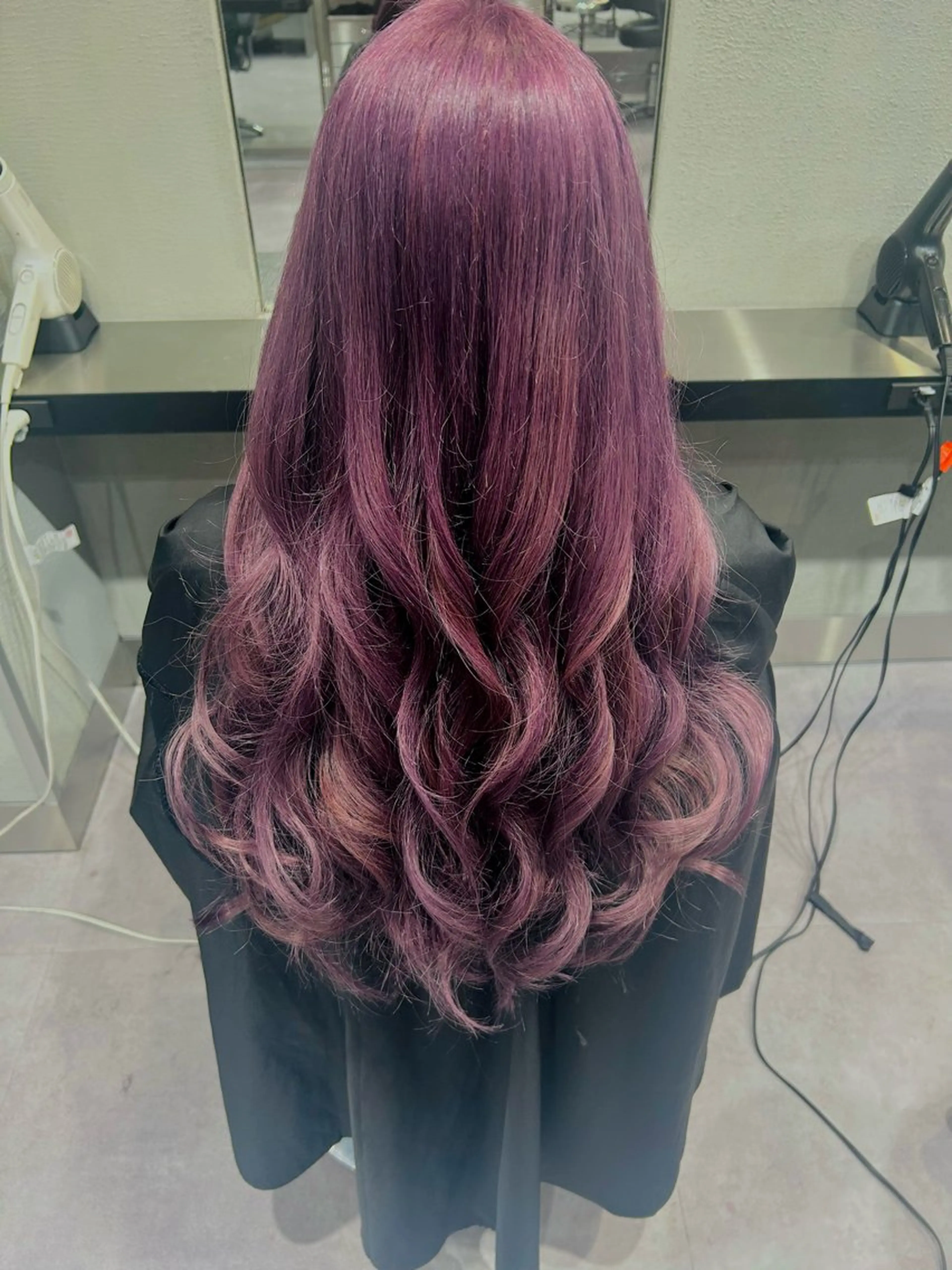 ミディアム カラー バイオレットカラー 🌈ウルトワ水素 髪質改善naru🌈のヘアスタイル