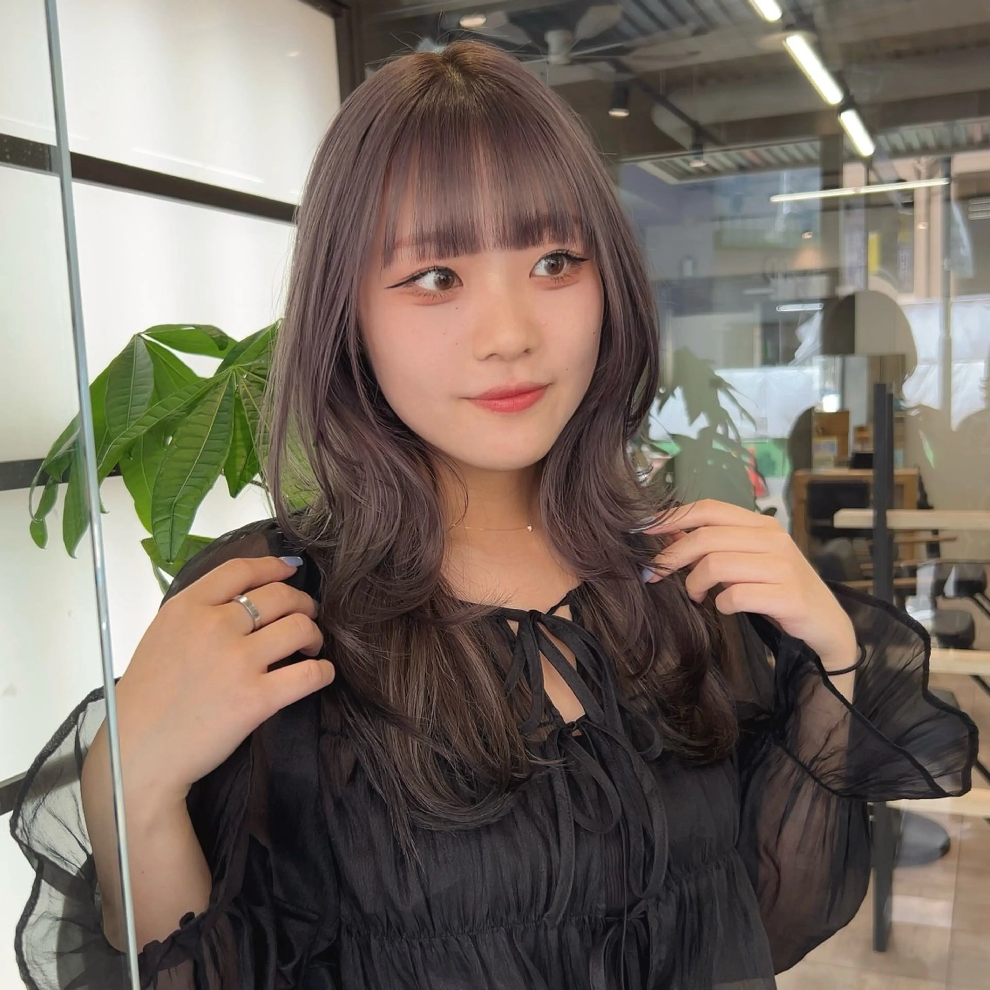 ロング カラー カット ヘアカラー 🌞レイヤー×カラー 前川那津美🌞のヘアスタイル