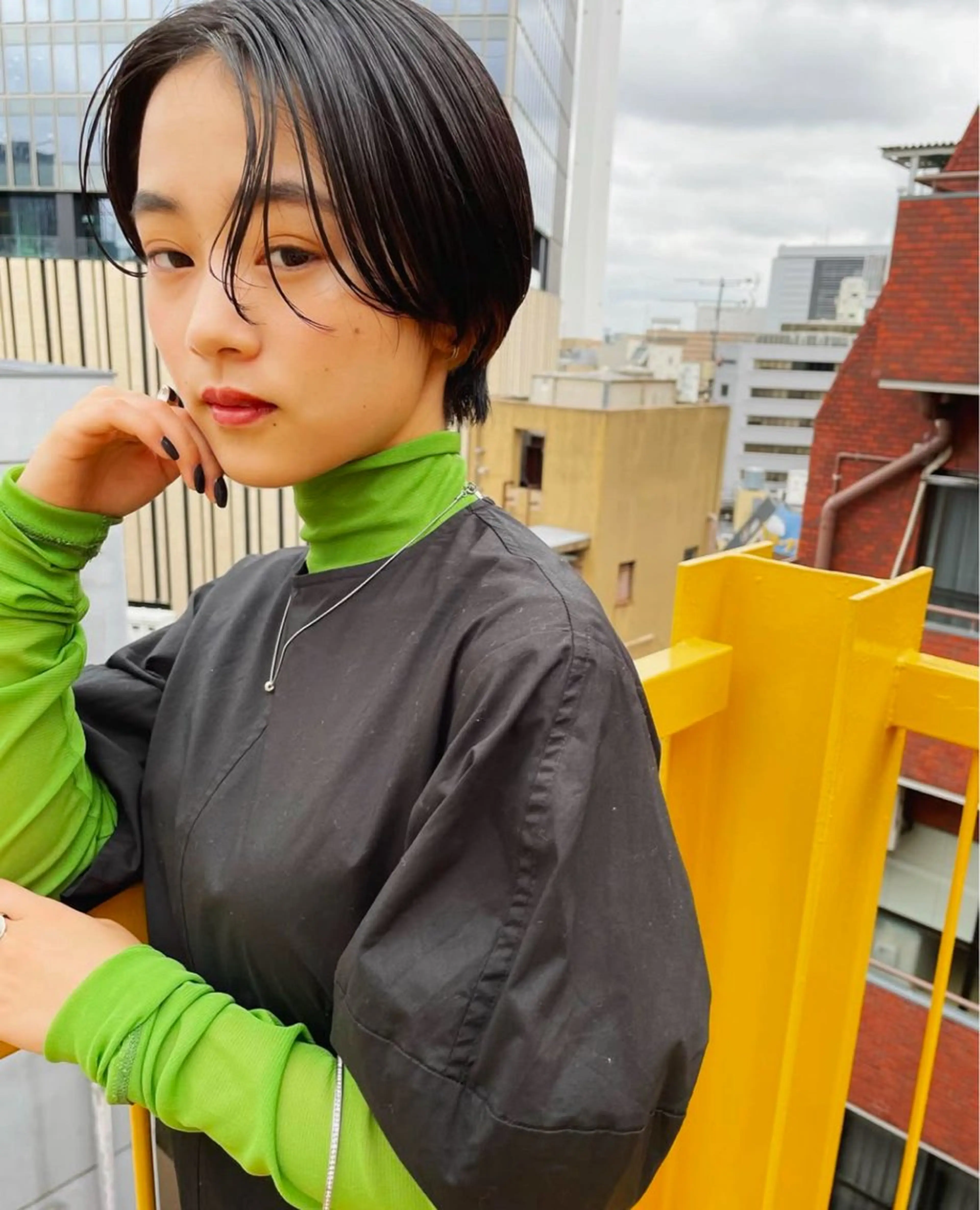 ショート 菊地 万佐久のヘアスタイル