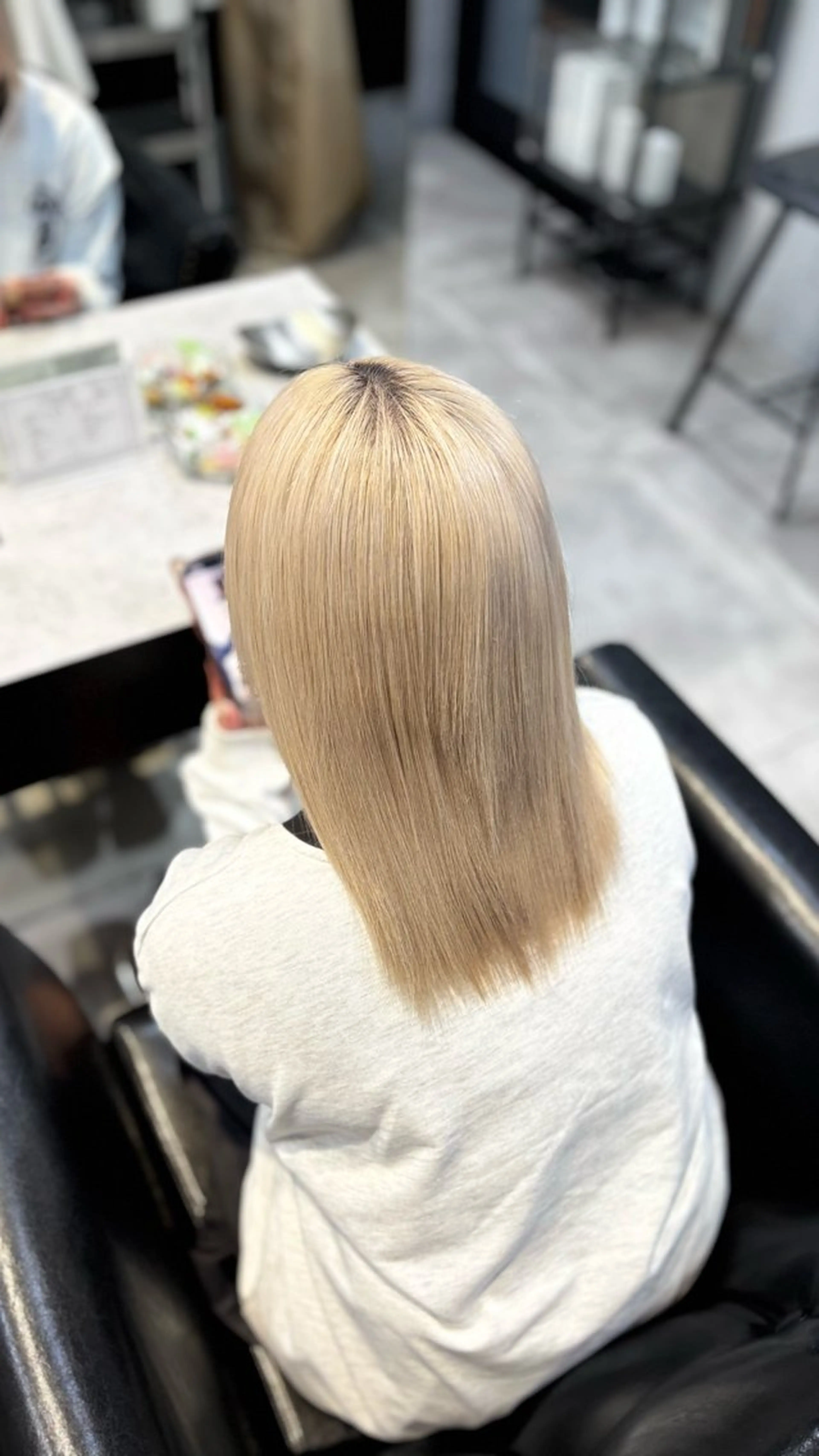 【お得】プルエクステ取り外し＋髪質改善ケラチントリートメント🪄︎︎モデル料金⟡.·の写真