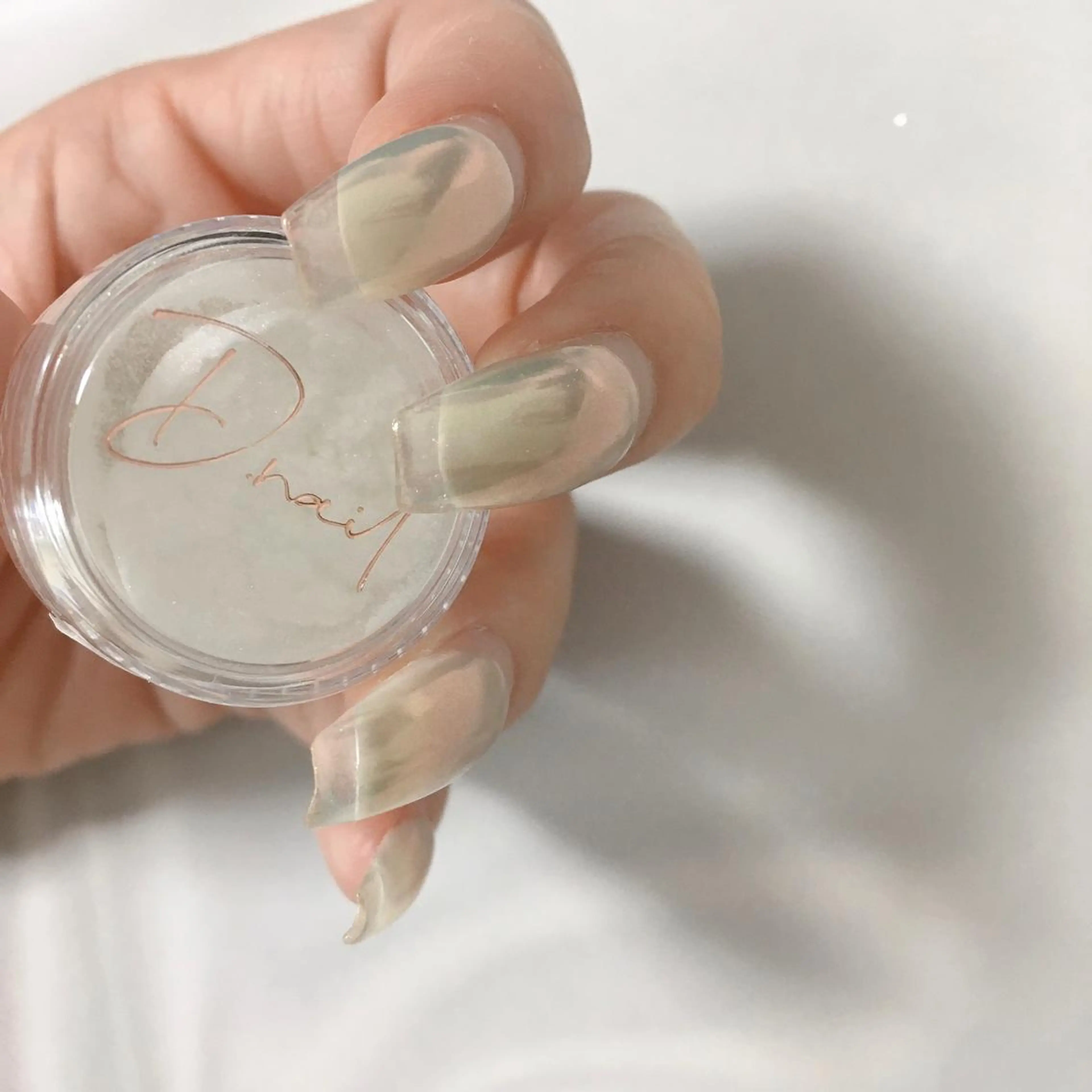 ネイル クリアネイル フレンチネイル ミラーネイル ハンドネイル nailsalon Asryのネイルデザイン